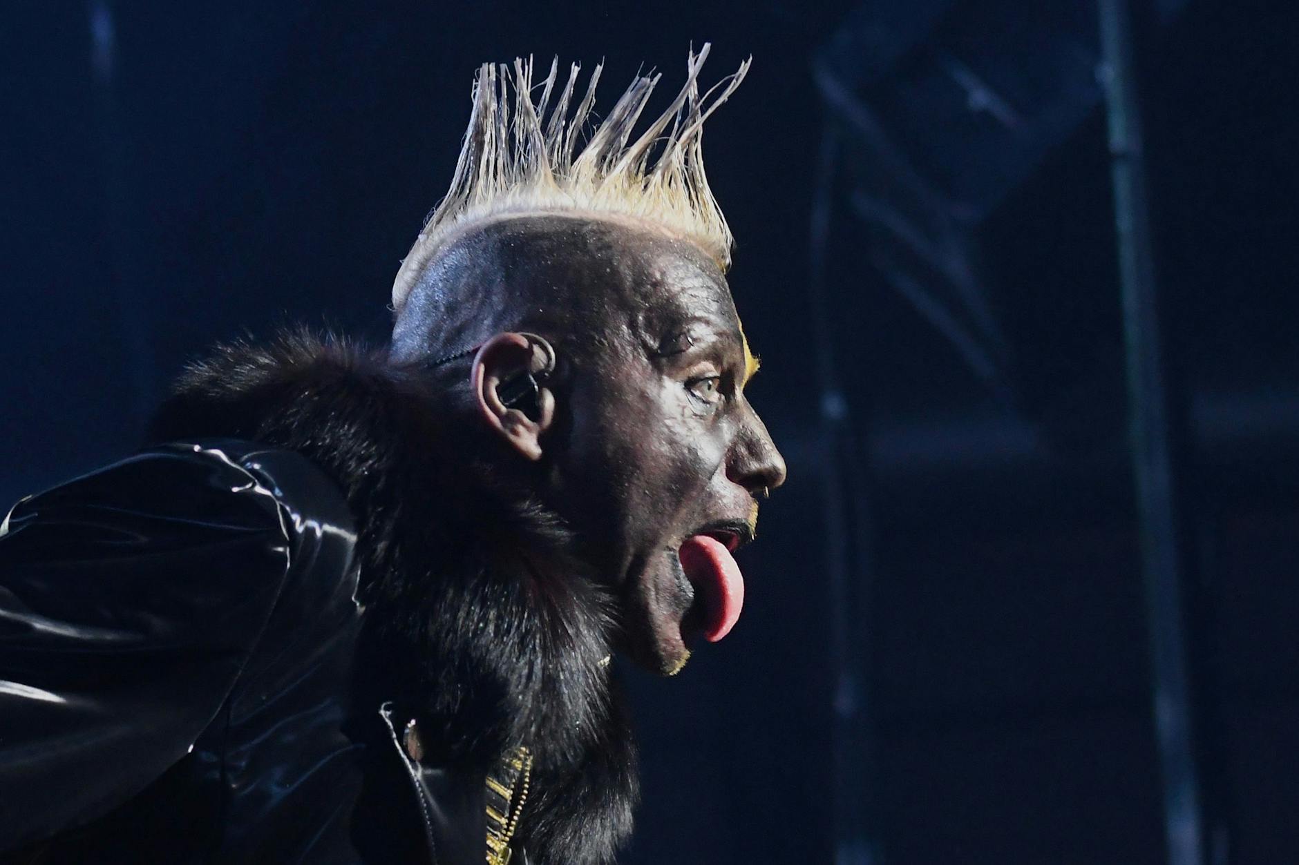 Der Rammstein-Sänger Till Lindemann, hier beim Auftakt seiner „Meine Welt“-Tournee