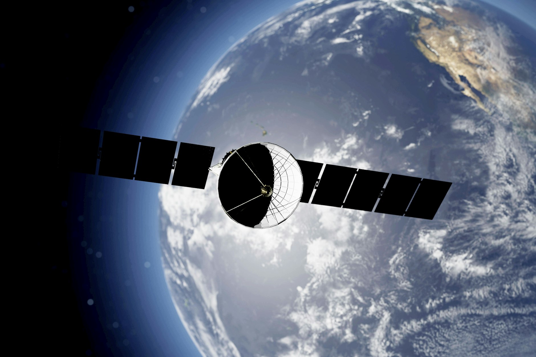 Derzeit umkreisen etwa 12.000 aktive Satelliten die Erde, Hunderte davon zu militärischen Zwecken. Ein paar betreut sogar die Bundeswehr.