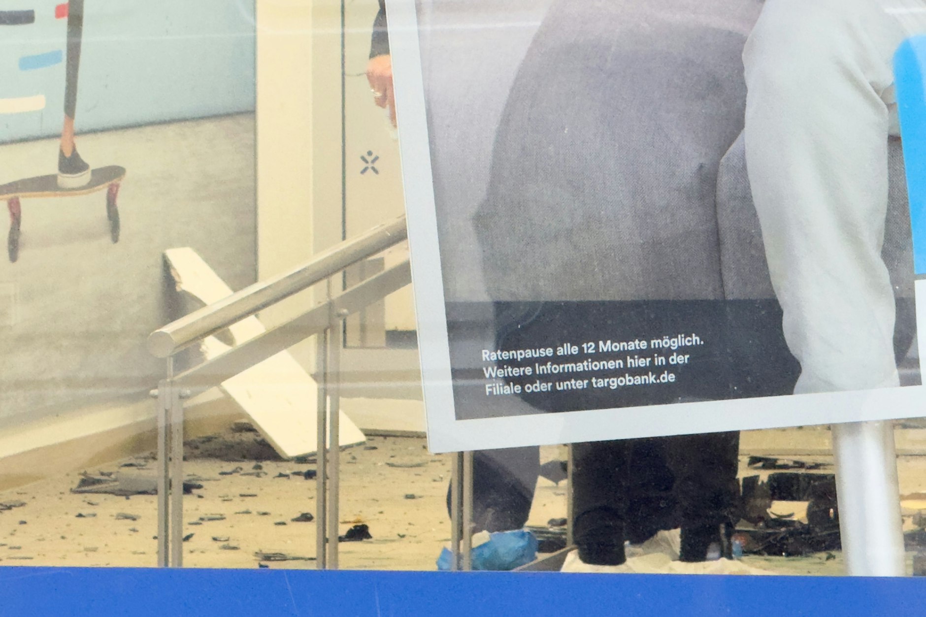 Auch in Berlin werden immer wieder Geldautomaten gesprengt – wie hier Ende Oktober in Lichtenrade.