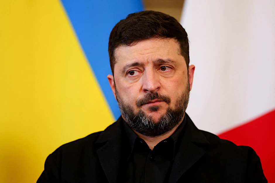 Der ukrainische Präsident Wolodymyr Selenskyj