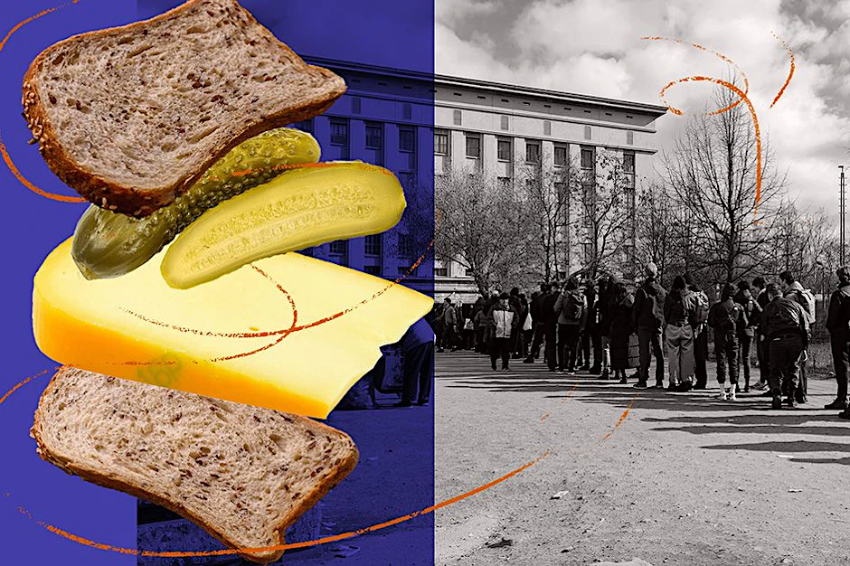 Geile Kombi für den Club: Gouda und Gurken sind zum Tanzen gut.