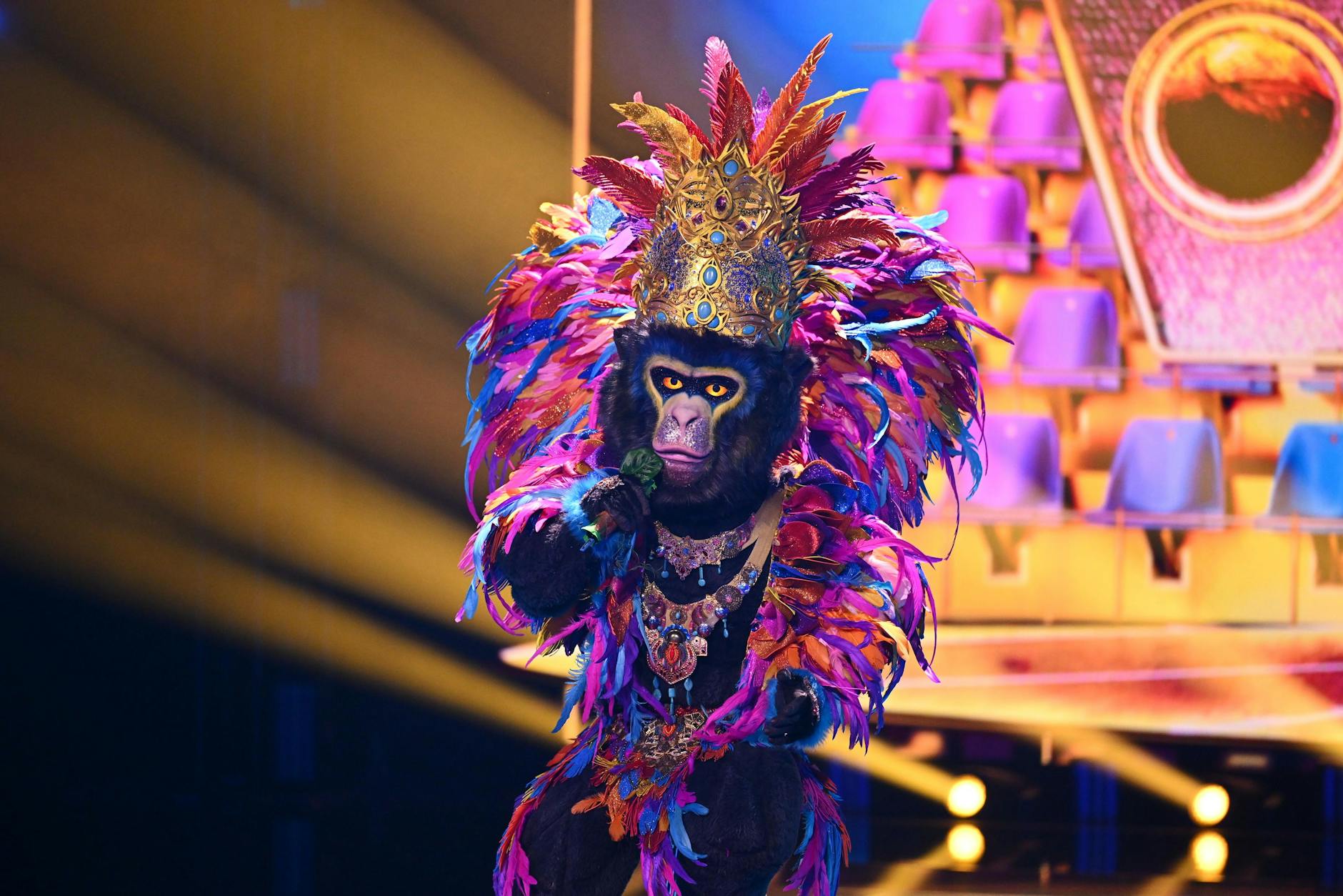 Der Affe namens King bei „Masked Singer“ ist laut Fans TV-Star und Schauspieler Wayne Carpendale.