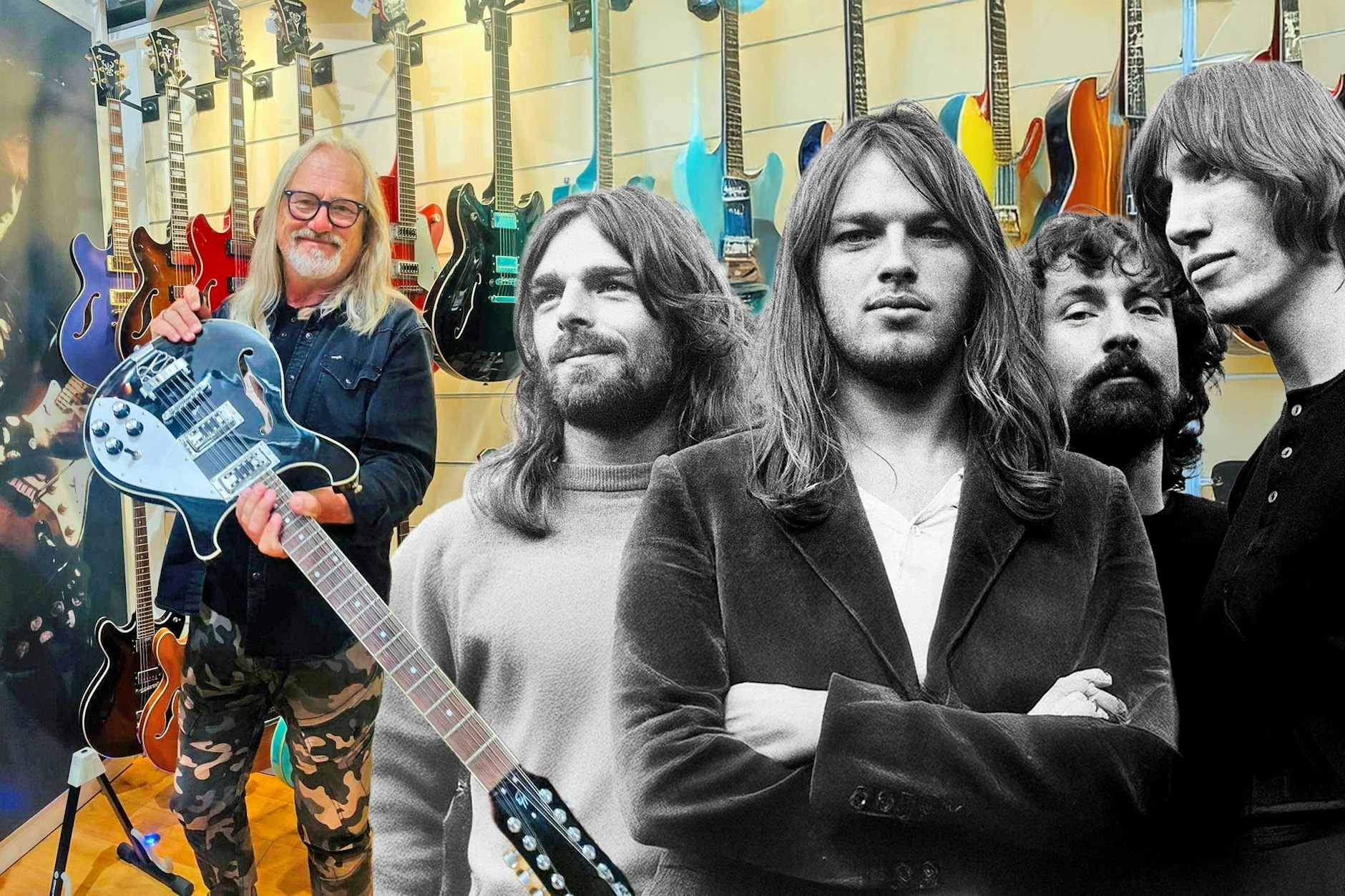 Ostrock-Gitarrist Hardy Krischkowsky holt mit seinem Gilmour-Project Pink Floyd nach Berlin.