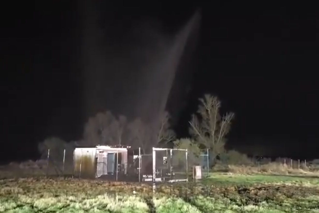 200.000 Liter Rohöl sind nach ersten Schätzungen ausgetreten – die Fontäne war gigantisch.