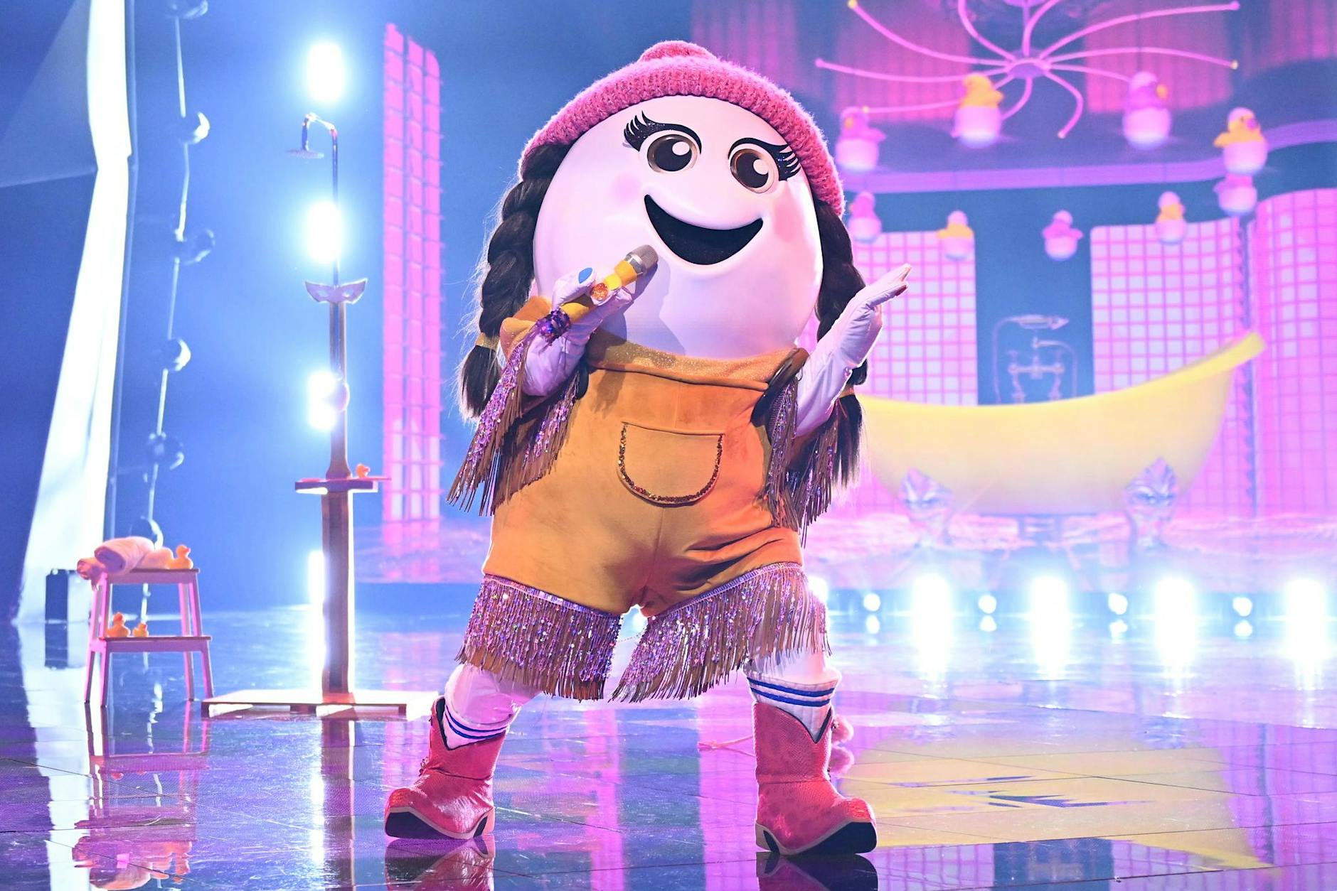 Eiertanz bei „Masked Singer“: Wer ist Eggi? Alle Indizien und Tipps