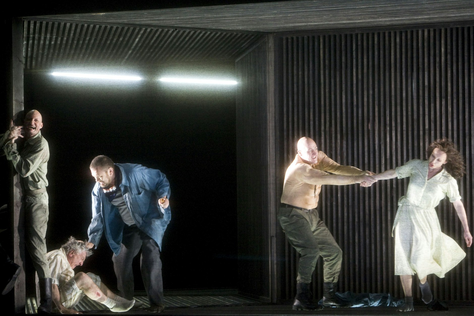 Alban Bergs Wozzeck in der Inszenierung von Andrea Breth
an der Staatsoper Unter den Linden.