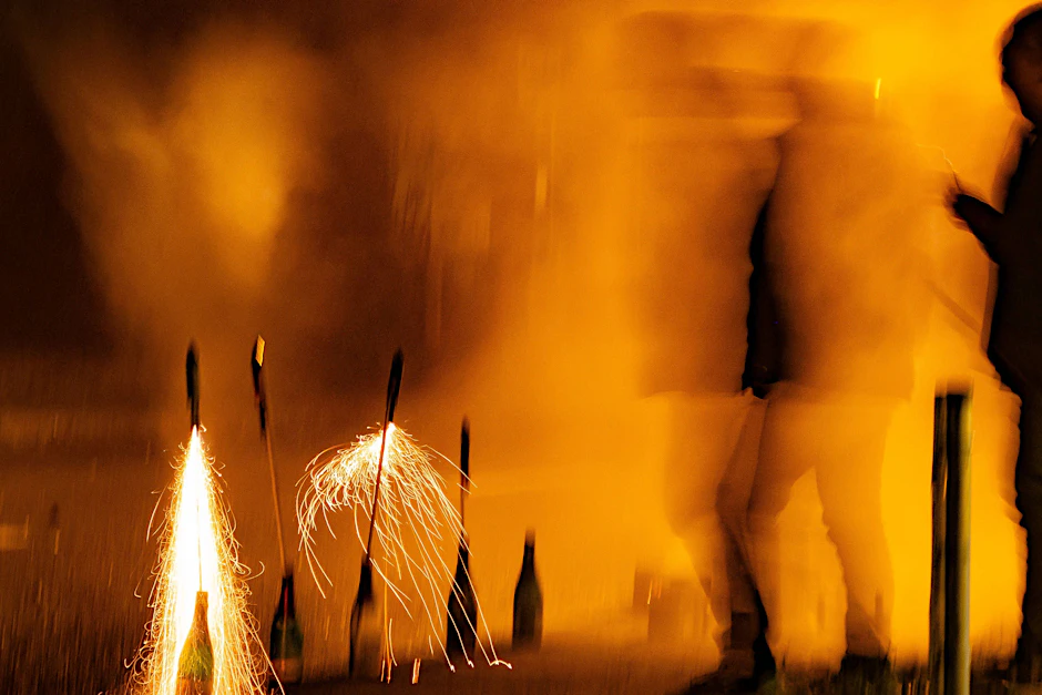 Alle Jahre wieder: Feuerwerk zu Silvester