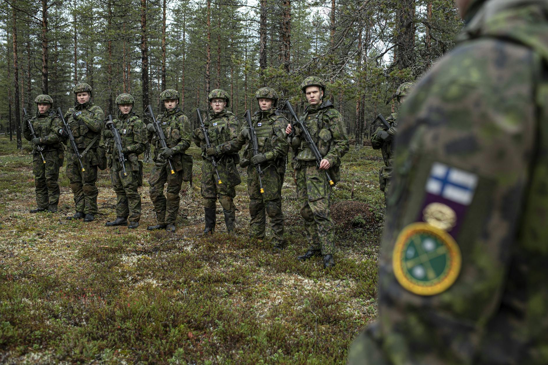 Finnland ist seit April 2023 Nato-Mitglied. Es war eine Reaktion auf den russischen Angriff auf die Ukraine.