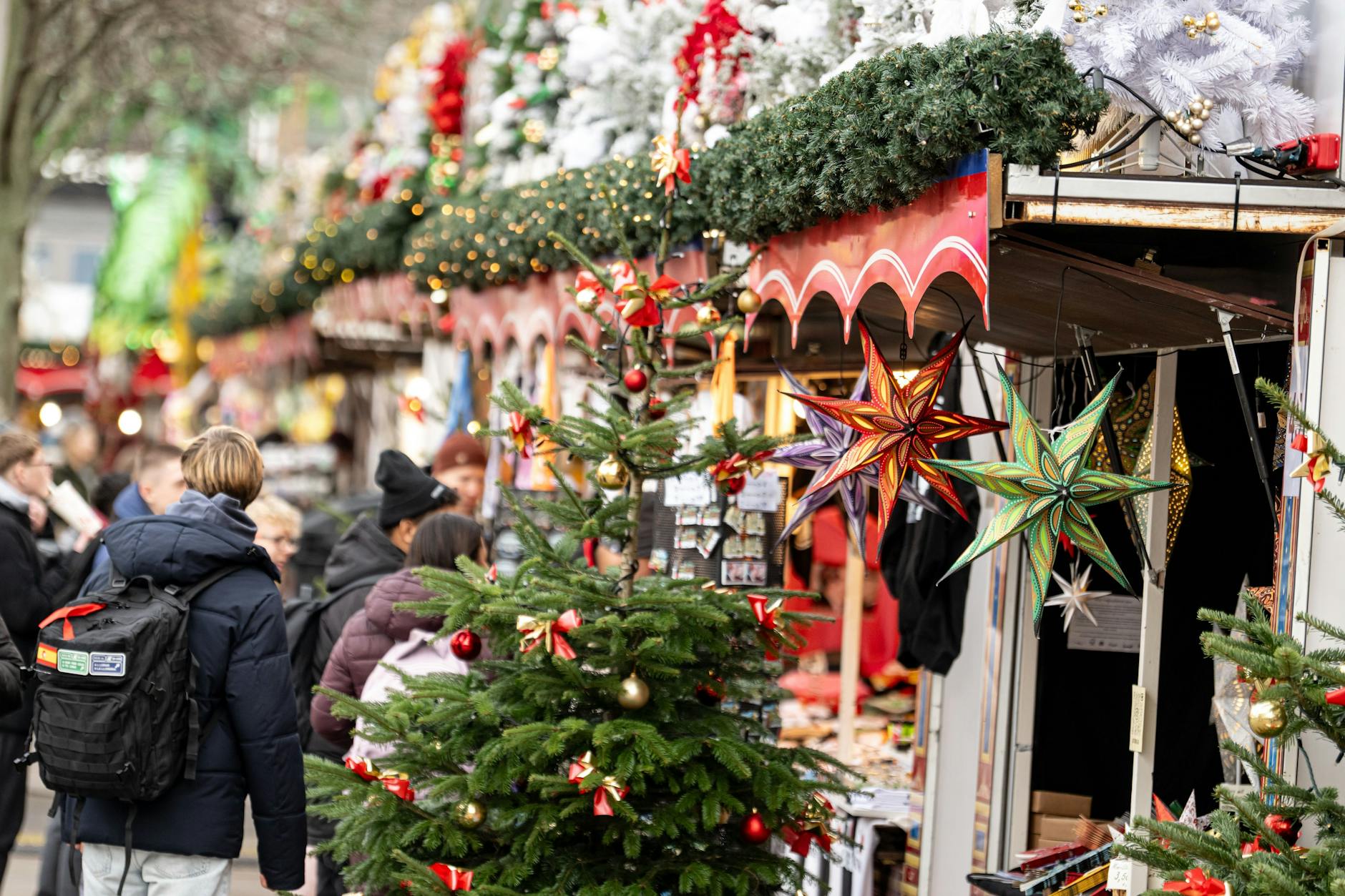 Der Weihnachtsmarkt im Kranoldkiez in Lichterfelde Ost ist ein echter Geheimtipp.