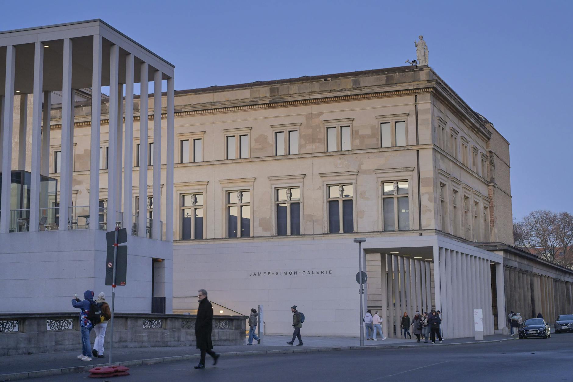 Die Museumsinsel in Berlin. Die Hauptstadt hat allein für Kunst 62 Museen.