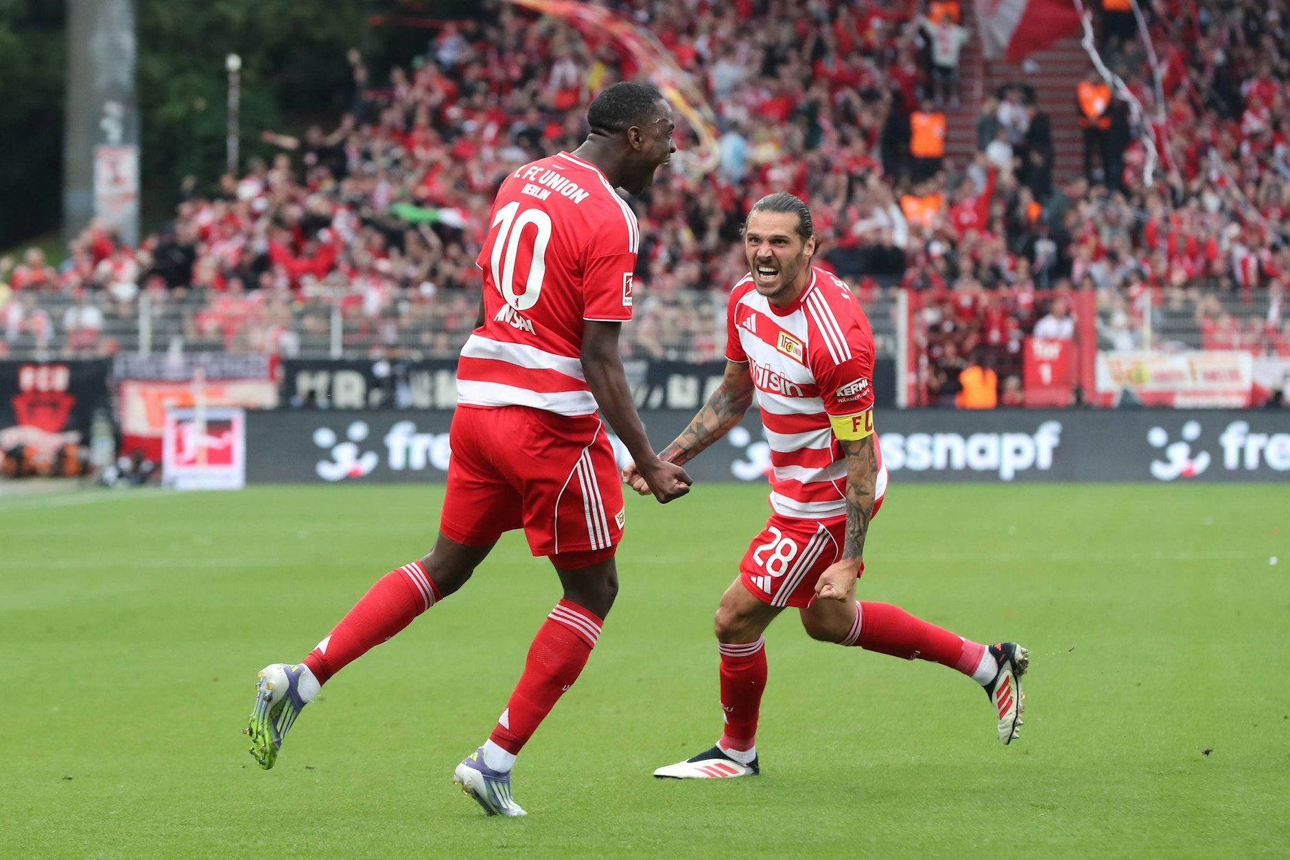 Ilyas Ansah traf direkt am ersten Spieltag gegen den Vfb Stuttgart doppelt und wird für den 1. FC Union immer wertvoller.