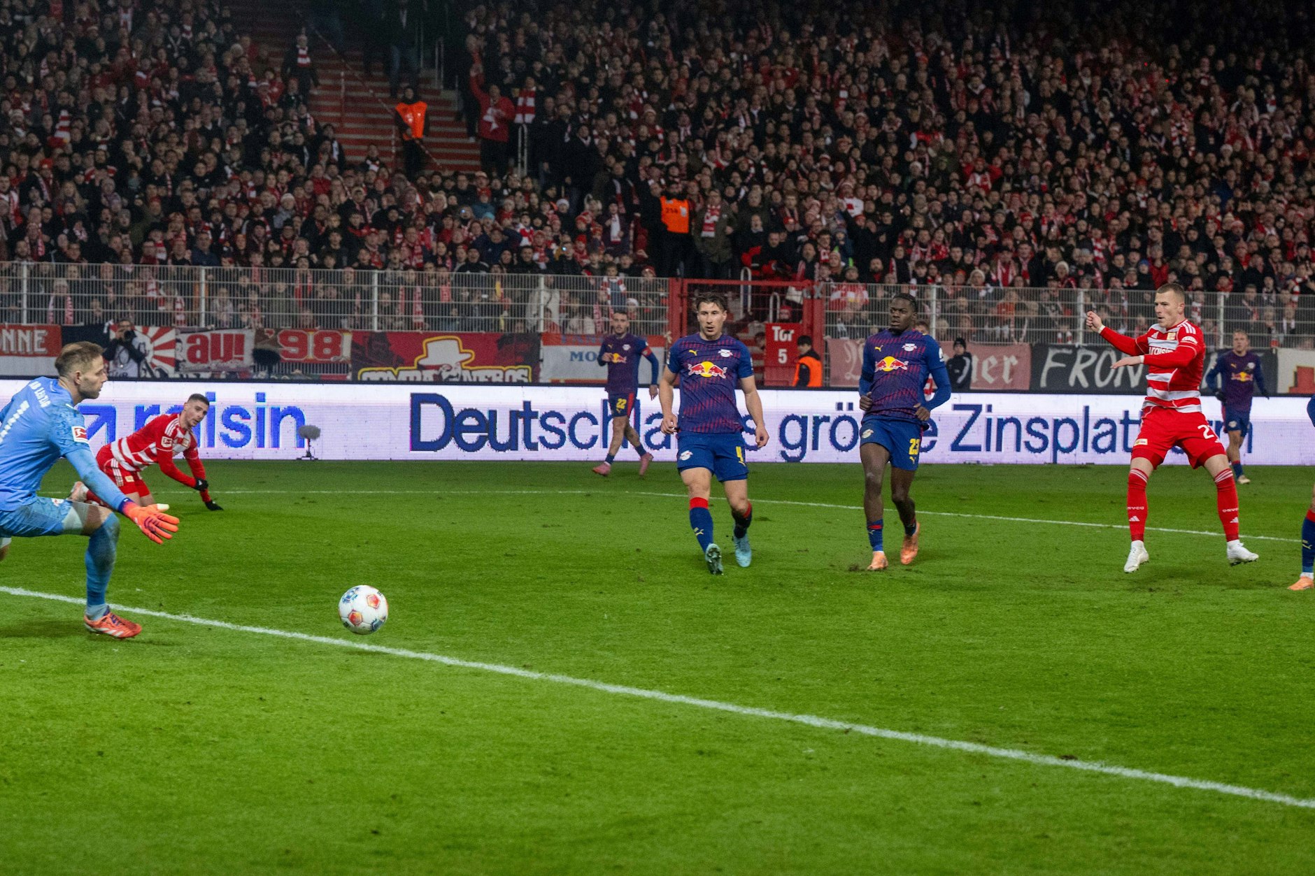 54-mal ist nichts passiert. Doch beim 55. Mal traf Tim Skarke endlich für den 1. FC Union Berlin.