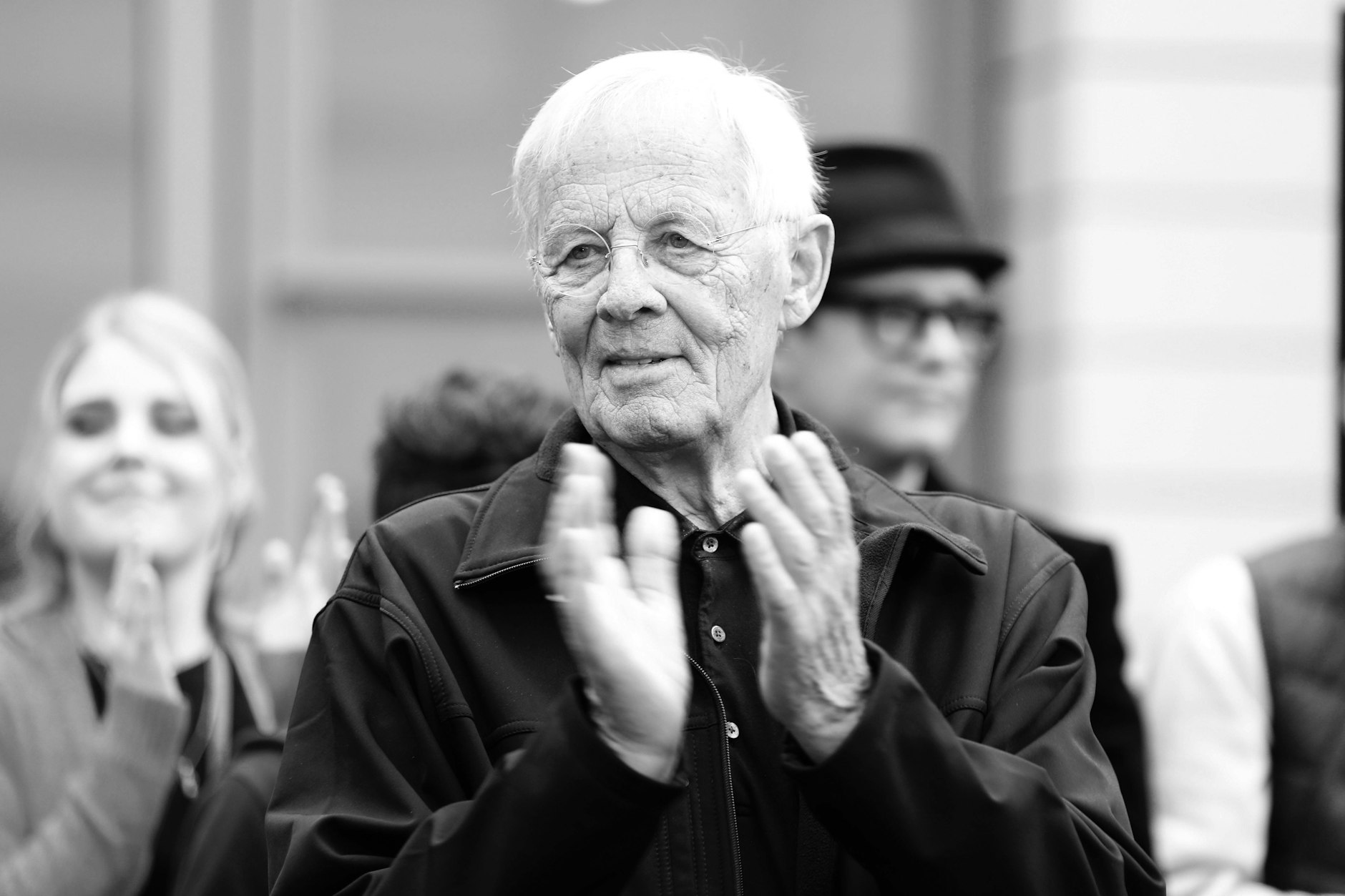 Rolf Becker beim Fanfest 25 Jahre In aller Freundschaft in der Media City Leipzig. Leipzig, 2023.