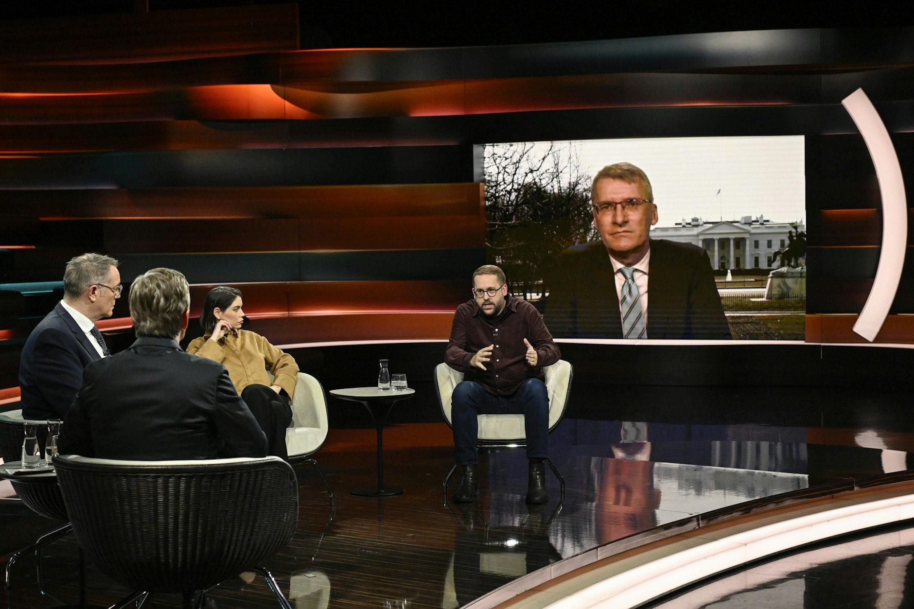 Gegen Fehler nicht gefeit: der Leiter des ZDF-Studios in Washington, Elmar Theveßen, hier bei „Markus Lanz“ zugeschaltet.