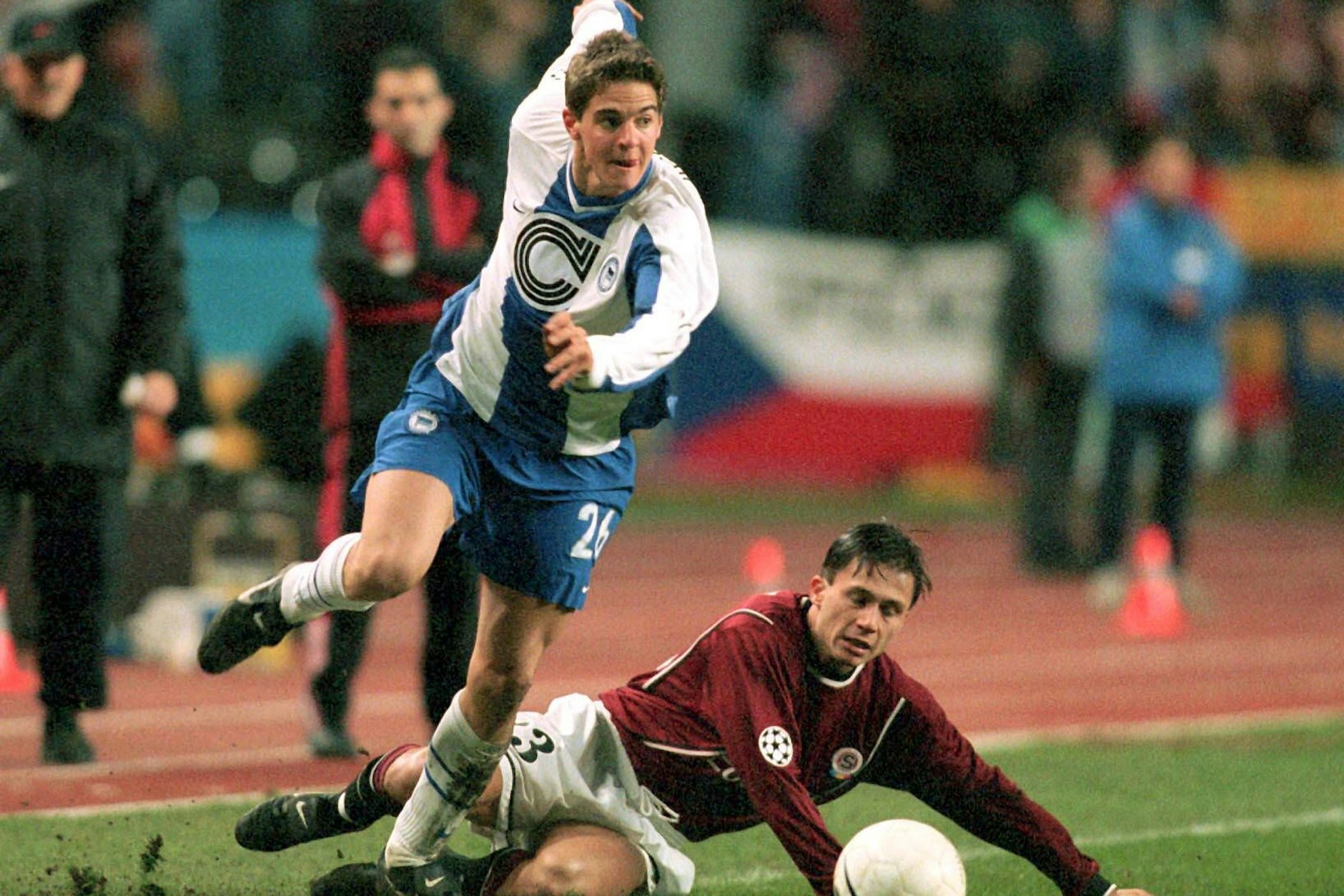 Lang ist’s her! Sebastian Deisler lief für die Hertha 2000/01 noch in der Champions League auf.