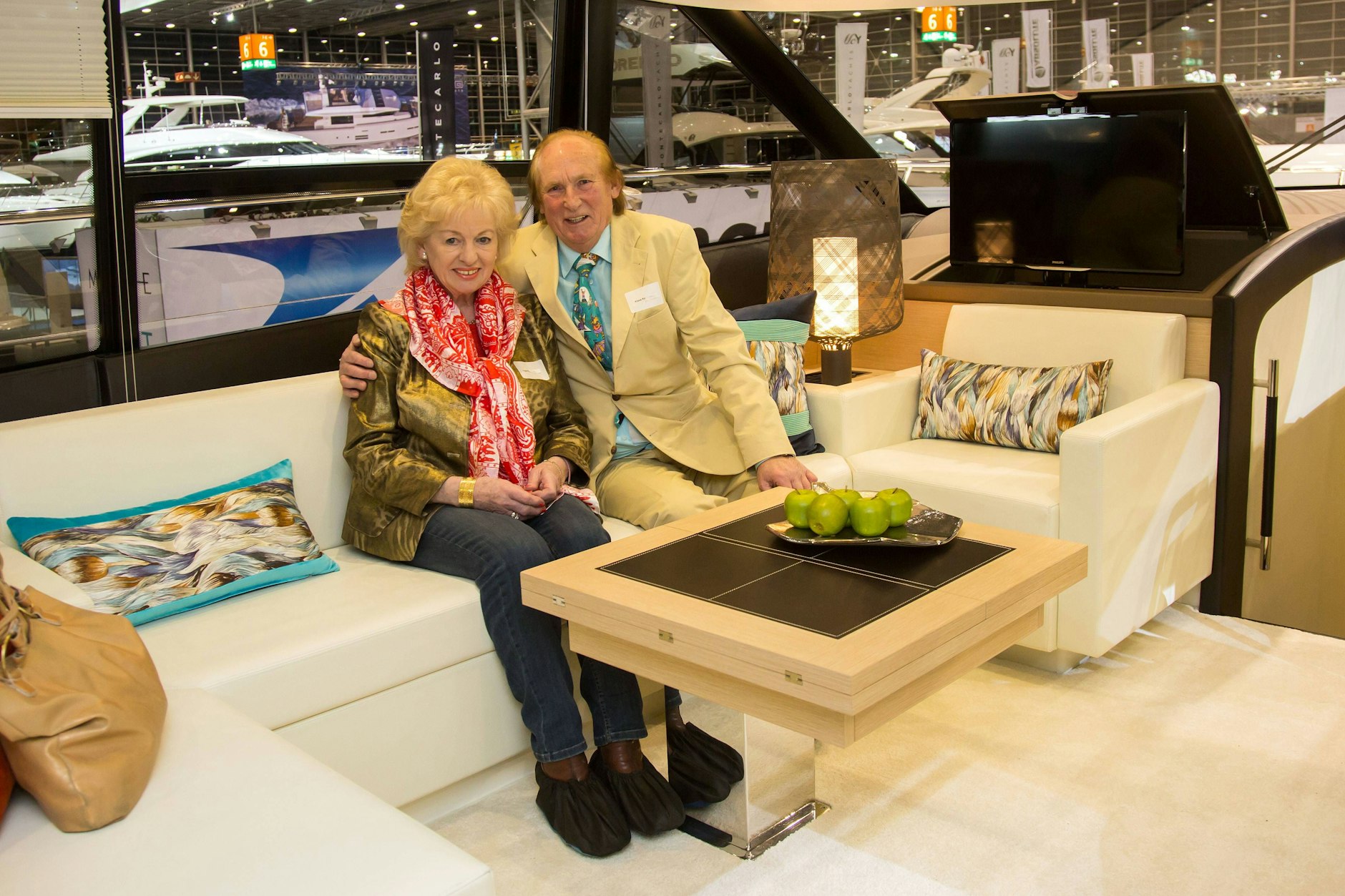 Ingrid und Klaus bei einem gemeinsamen Auftritt nach „TV total“.