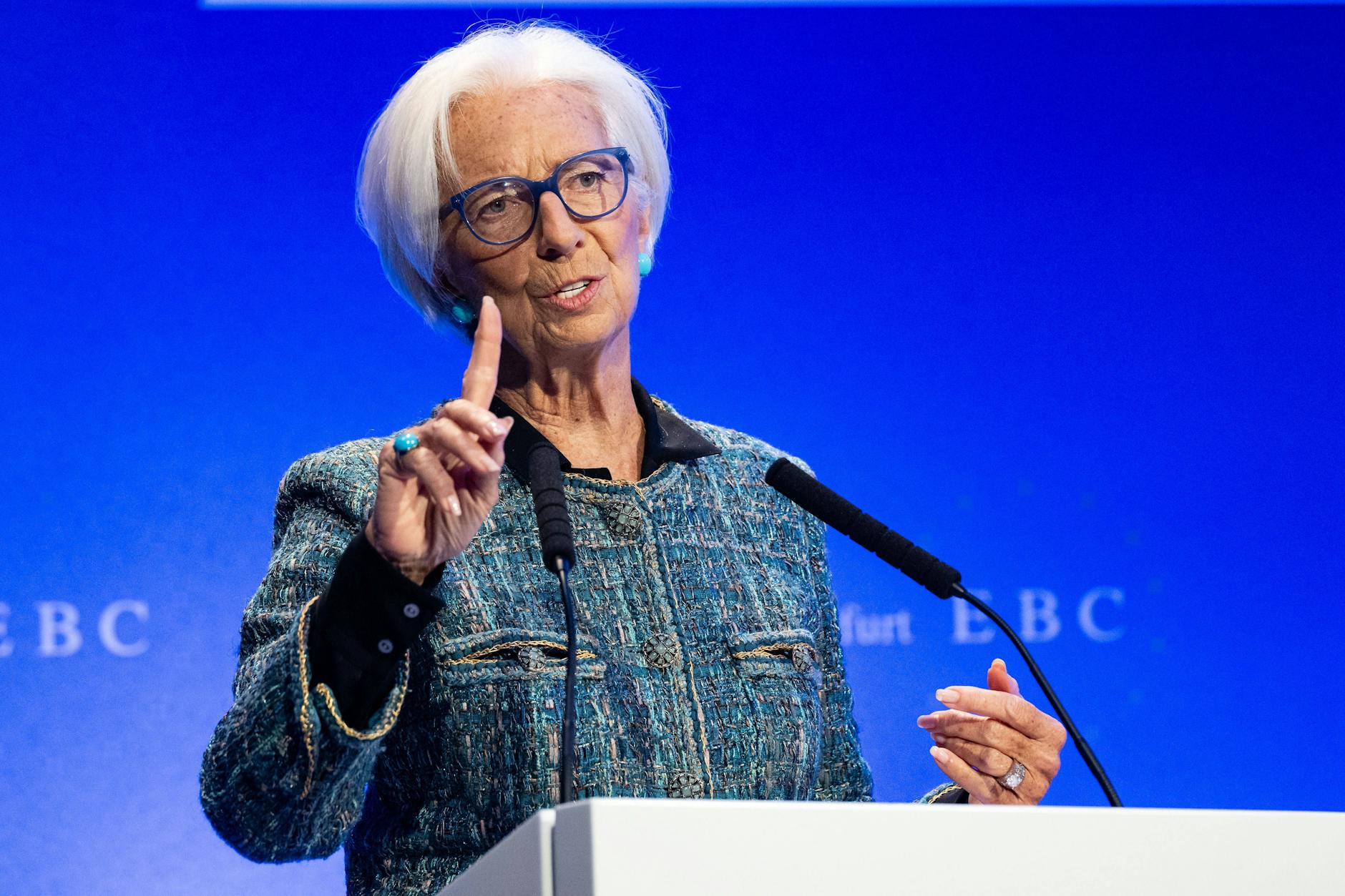 Laut EZB-Präsidentin Christine Lagarde haben höhere Verteidigungsausgaben wenig bis keine Wachstumseffekte.