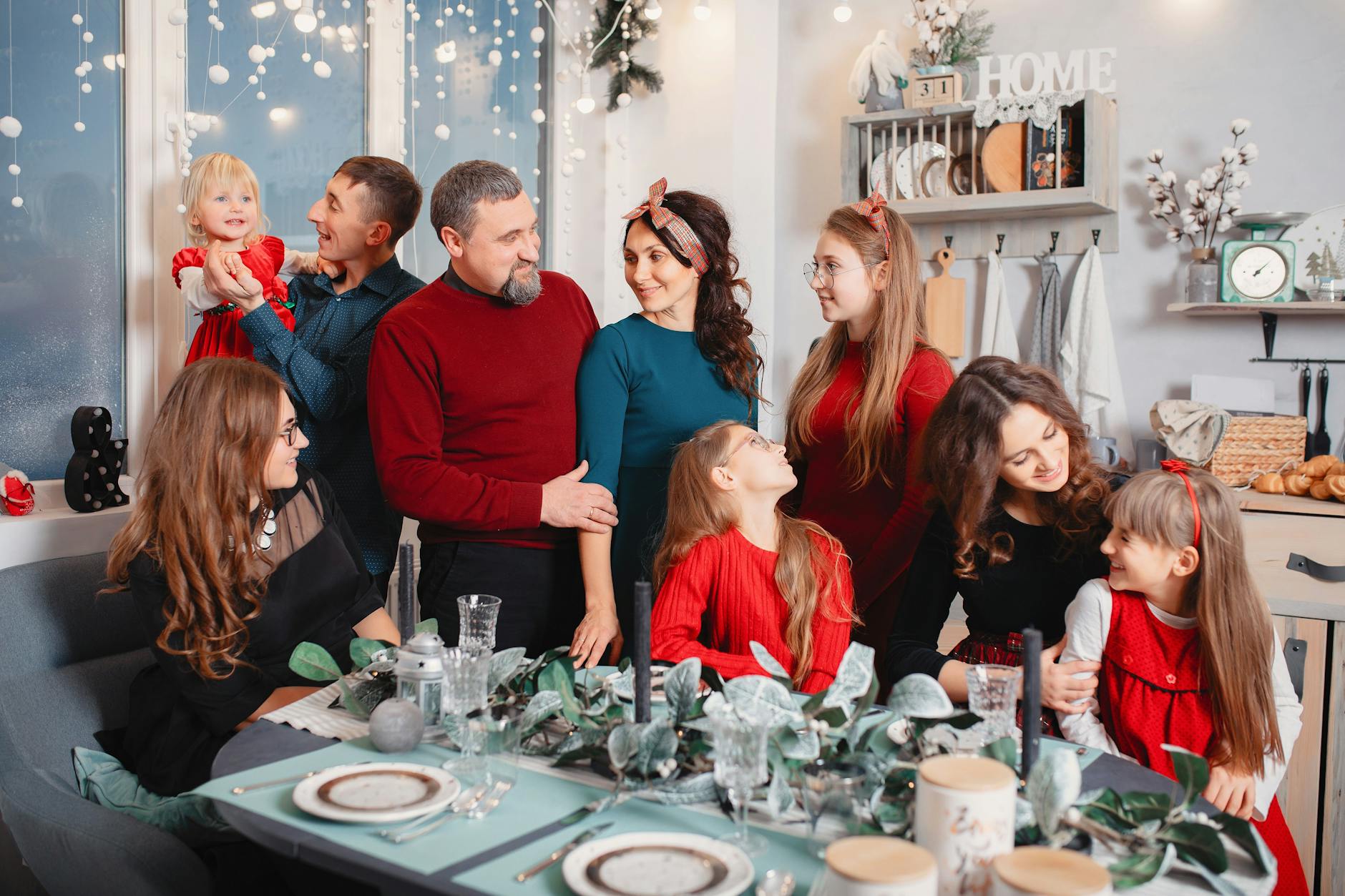 An Weihnachten kann es schon mal chaotisch werden. Für Zweisamkeit muss man sich daher Zeit nehmen.