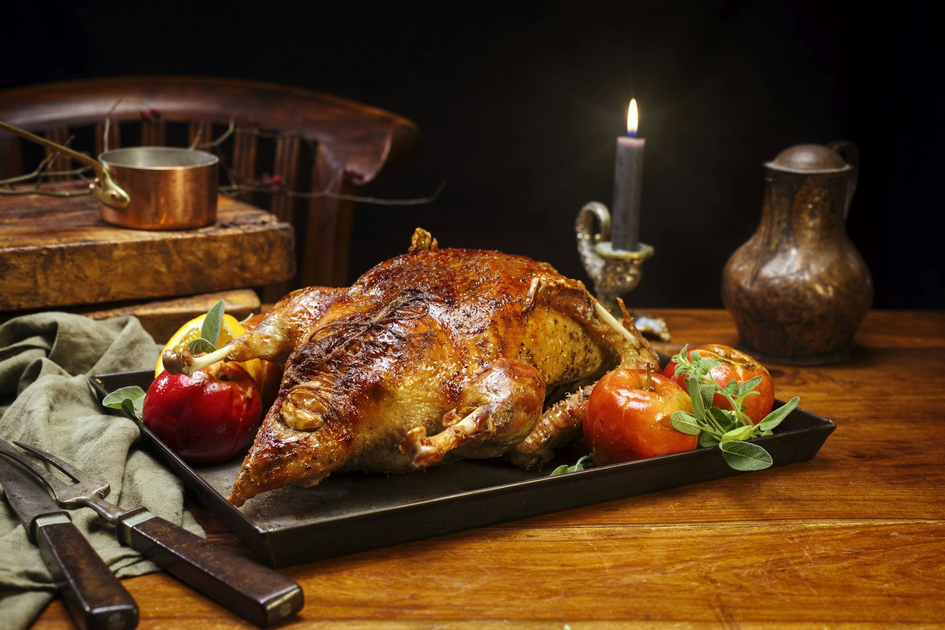 Die Weihnachtsgans als Klassiker in Deutschland