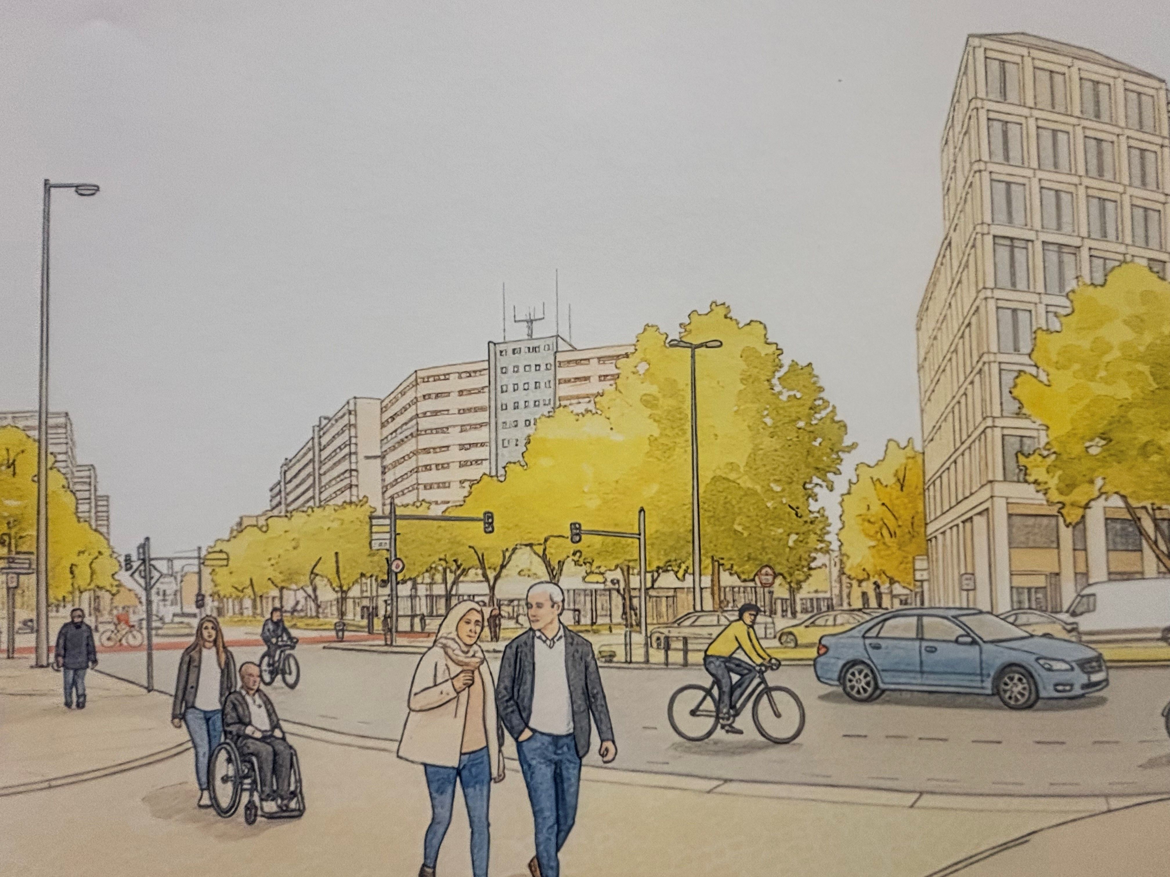 Image - „Mehr Amsterdam, weniger Houston“: Senat zeigt neue Verkehrsvisionen für Berlin-Mitte