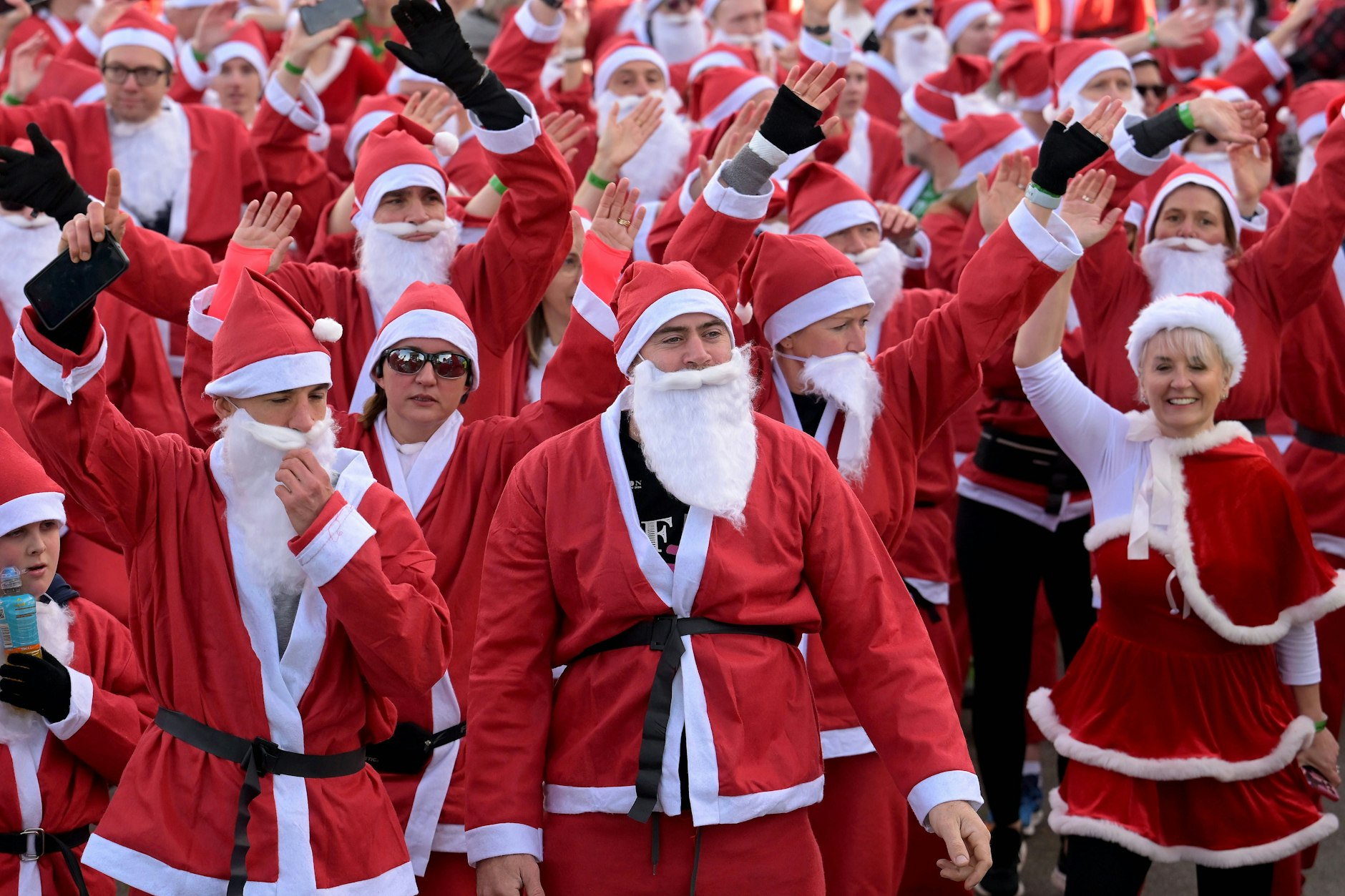 Top, die Welt gilt … Oberligist Lichtenberg 47 will zum Weihnachssingen mindestens 250 Santa Clauses ins Zoschke-Stadion bekommen.