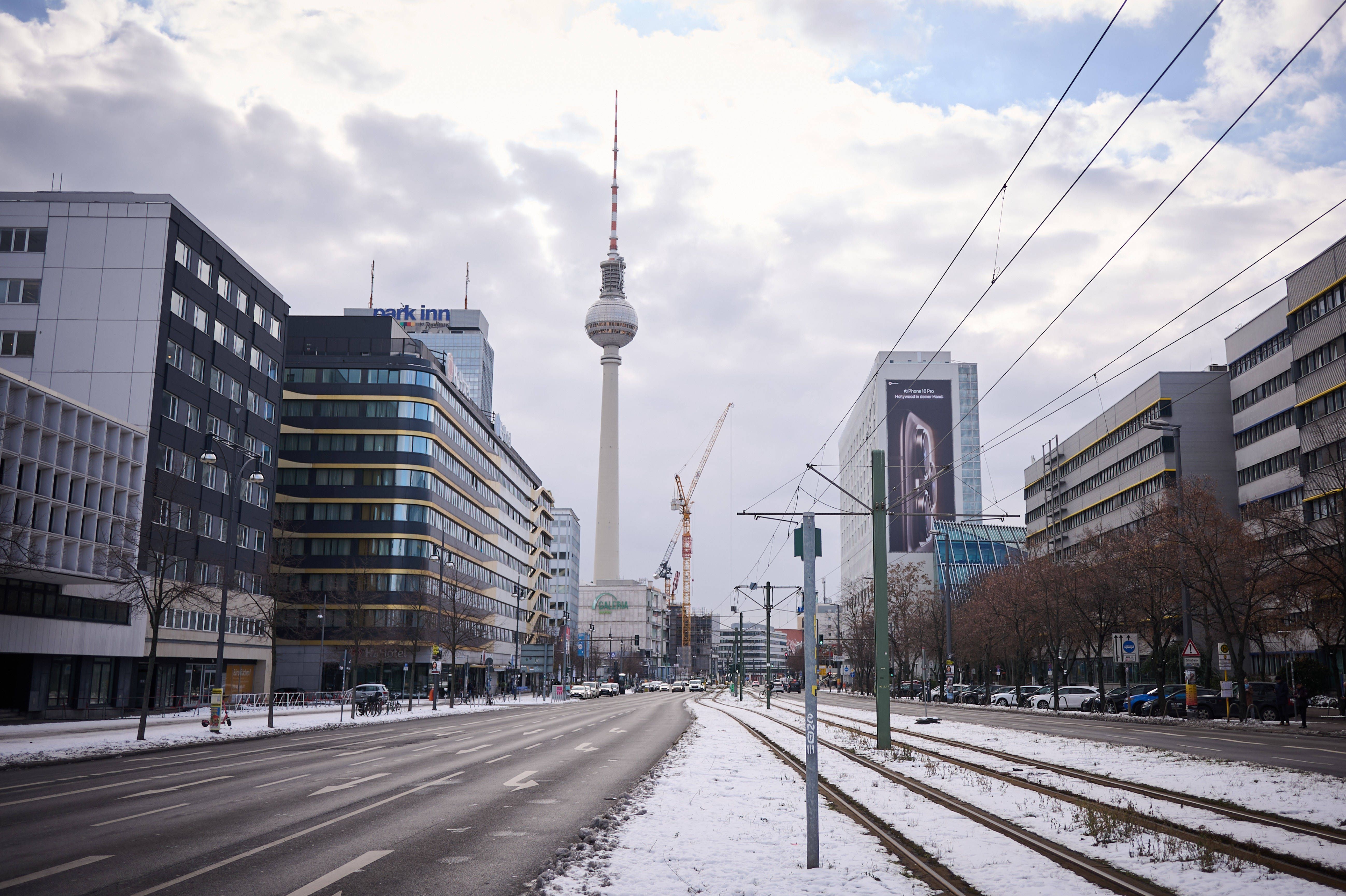 Kälte-Hammer in Berlin zu Weihnachten