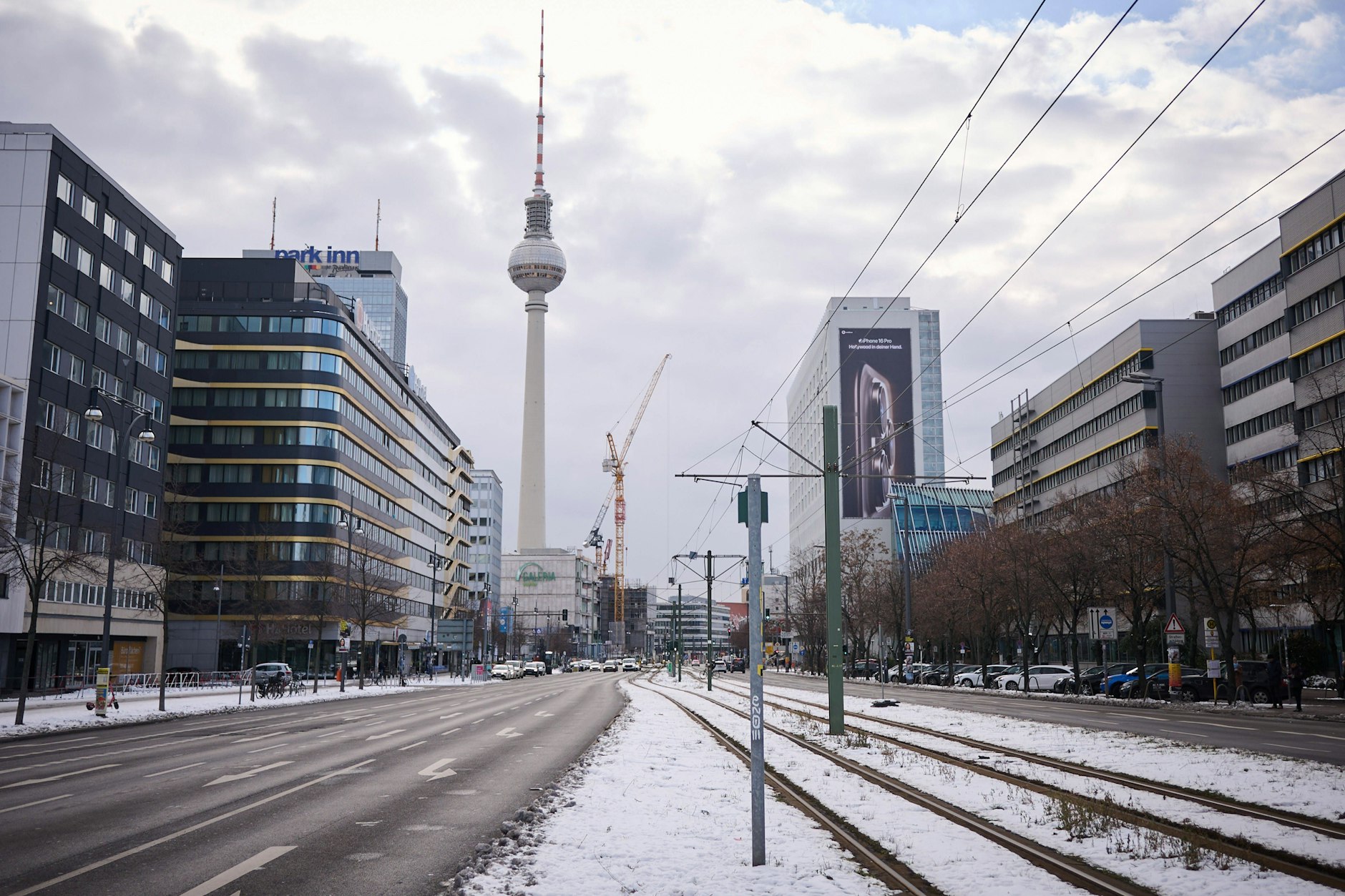 Kalter Heiligabend in der Hauptstadt. Ab dem 23. Dezember sorgt ein eisiger Ostwind für deutlich tiefere Temperaturen.