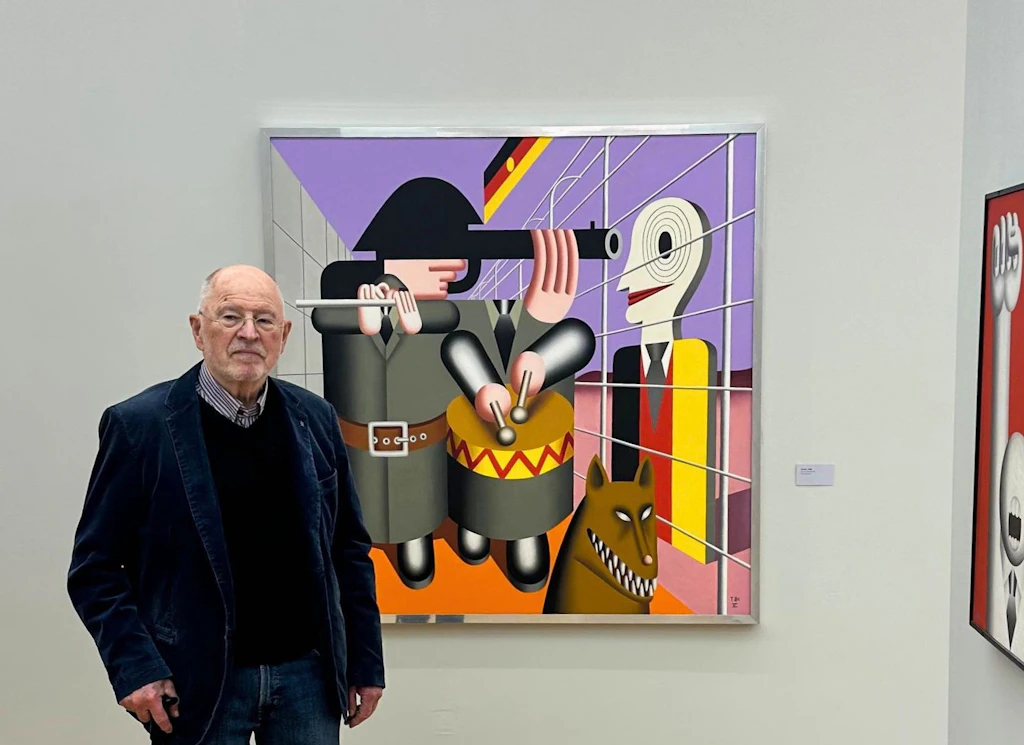 Der ostdeutsche Ausnahmekünstler Hans Ticha ist ein Maler, der nach wie vor in kein Kunstraster passt