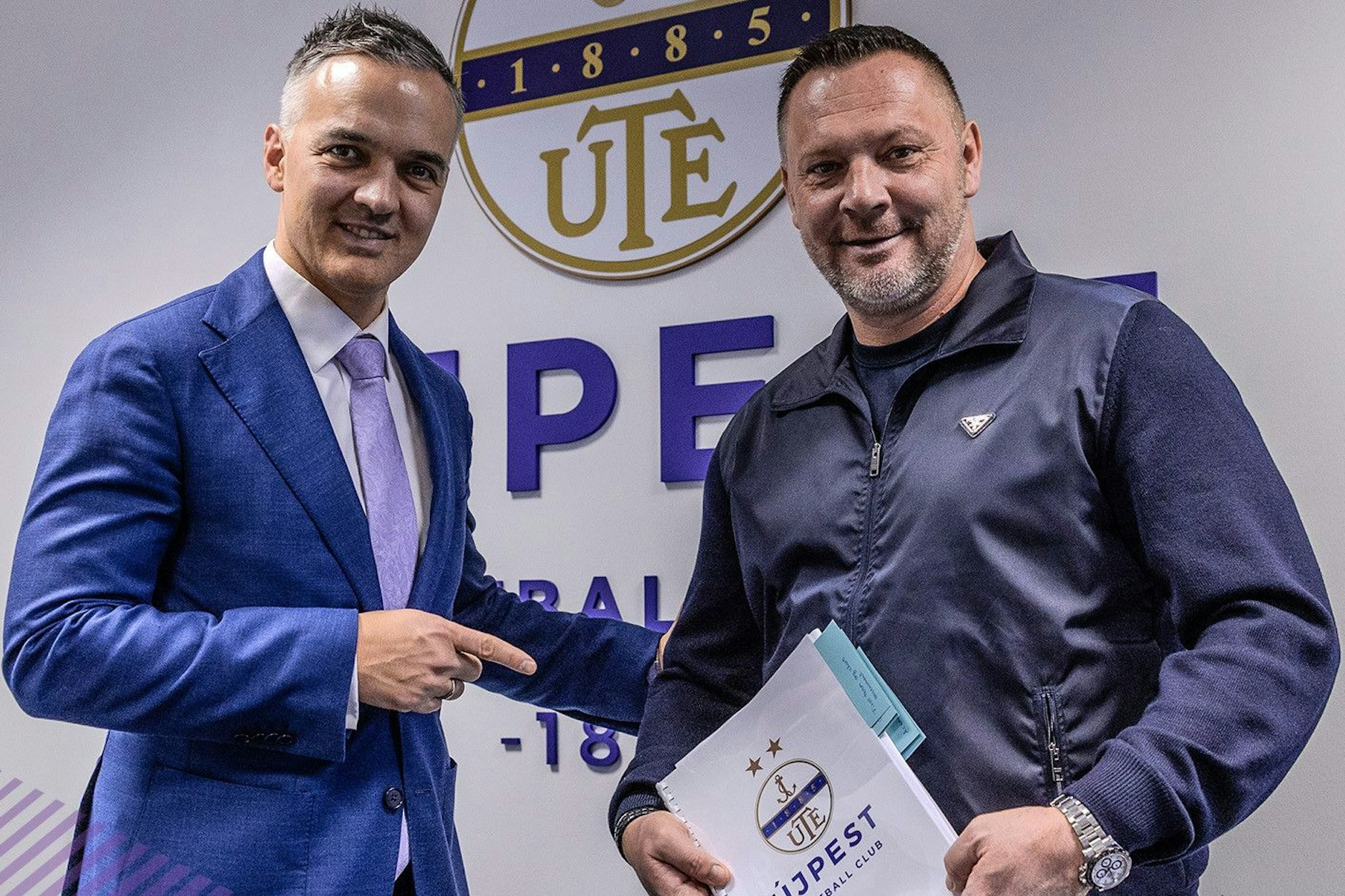 Pal Dardai macht Ujpest-Präsident Peter Ratatics glücklich. Die Hertha-Ikone wird neuer Sportdirektor des ungarischen Erstligisten.