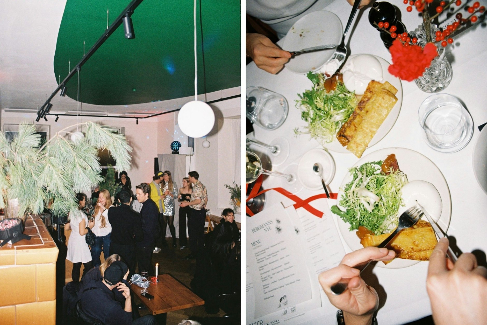 Silvester im Bergmanns: Ein langer Abend zwischen Dinner und Tanzfläche.
