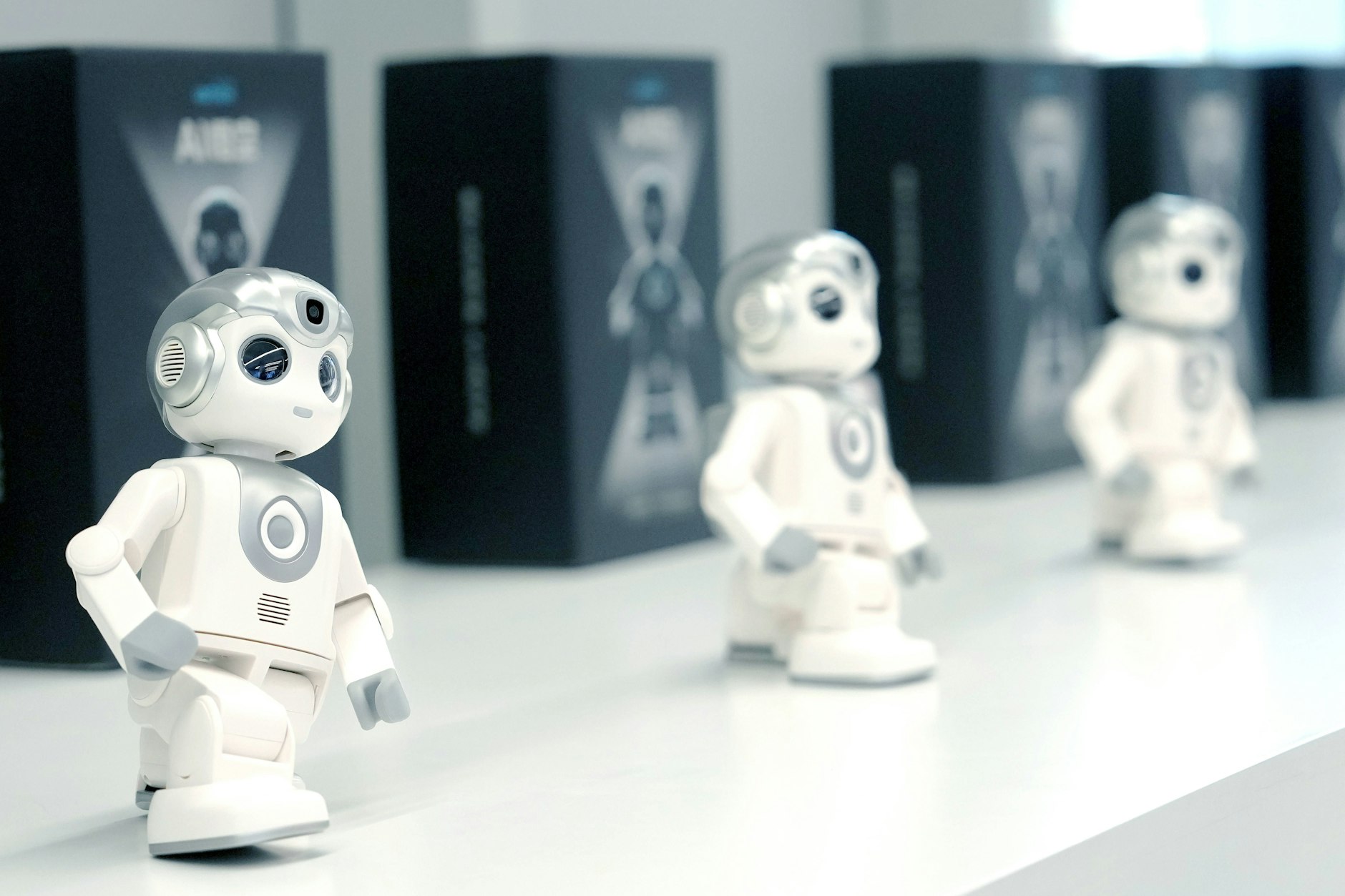 "E-Bots" aus China. Nicht nur hier holt das Reich der Mitte auf.