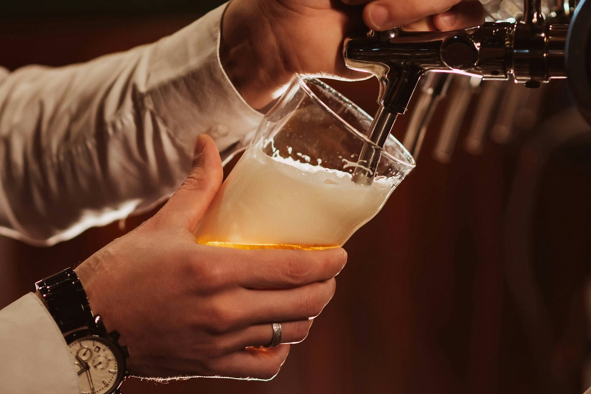 Im Ratskeller in Lichtenberg wird möglicherweise bald wieder frisches Bier gezapft.