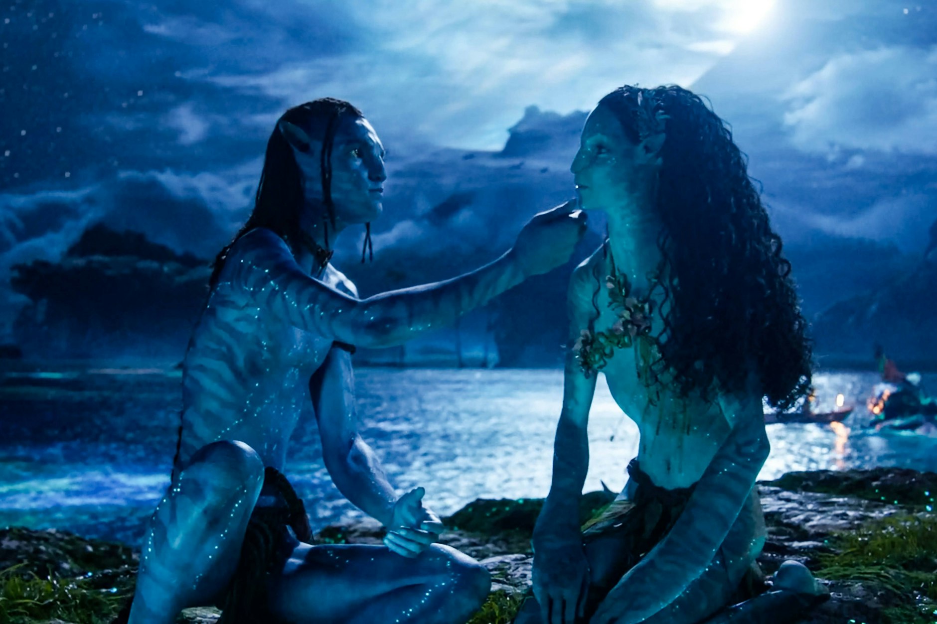 Auf Pandora kann es auch mal zärtlich zugehen.