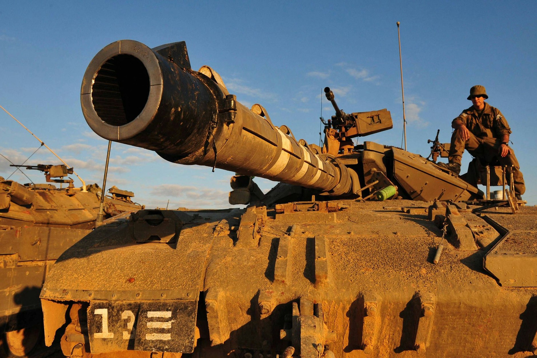 Deutsche Firmen liefern die Motoren und Getriebe für den israelischen Kampfpanzer Merkava.