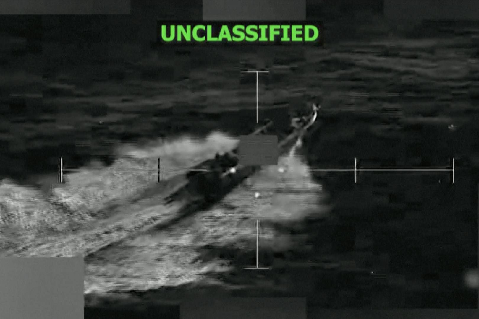 Boot vor Venezuela im Visier des US-Militärs.