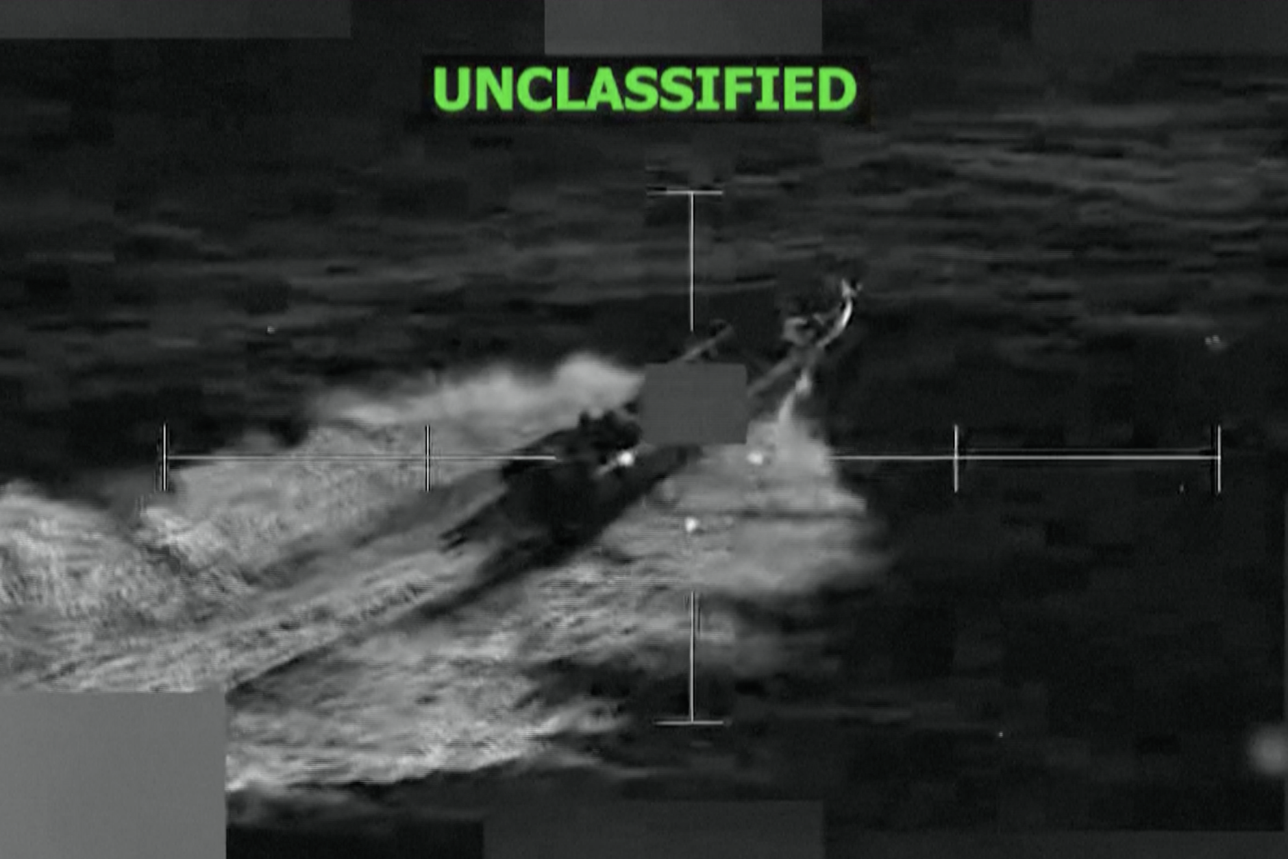 Boot vor Venezuela im Visier des US-Militärs.