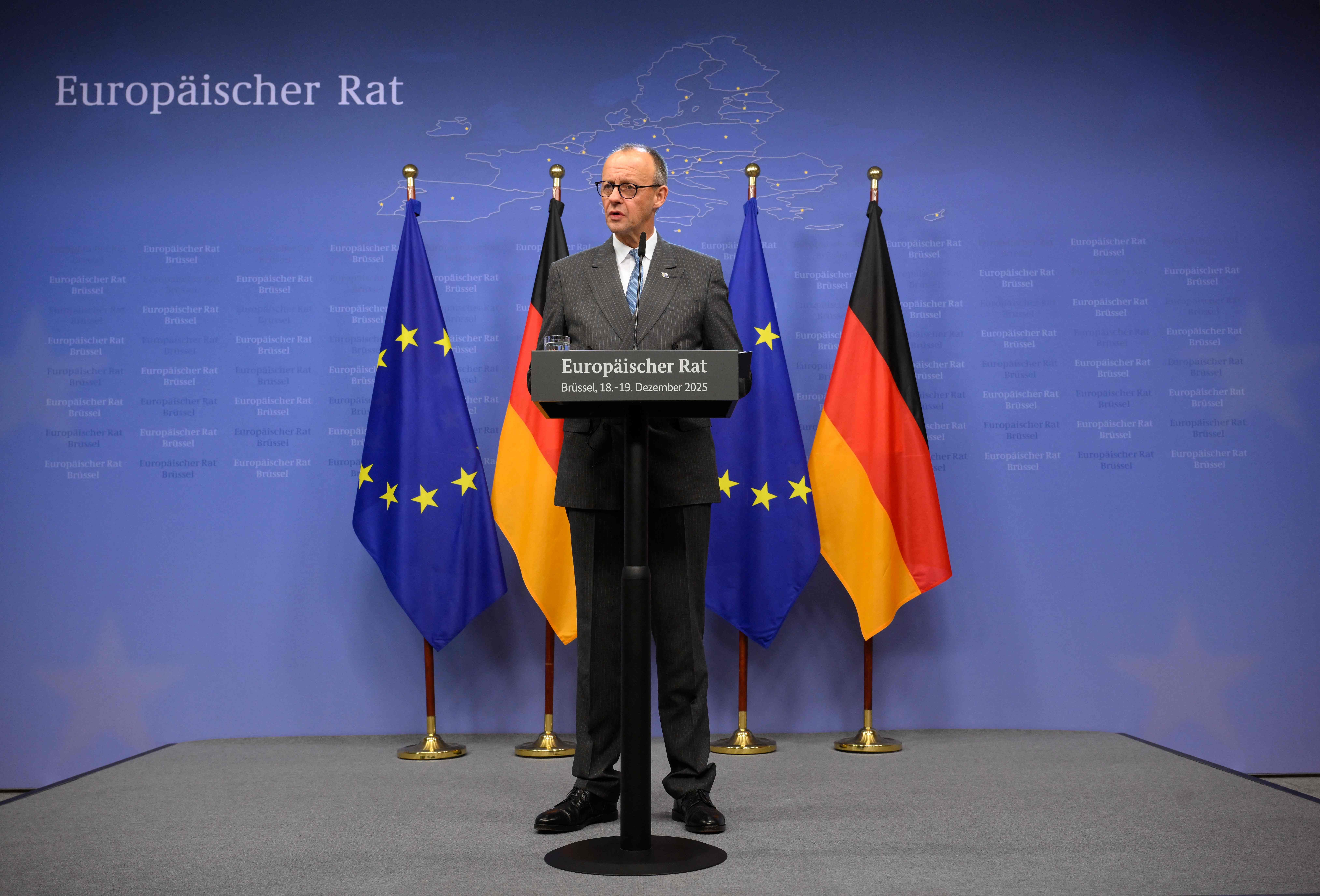 Image - Rückschlag für Merz und von der Leyen: Russisches Vermögen bleibt eingefroren – EU finanziert Ukraine per Kredit