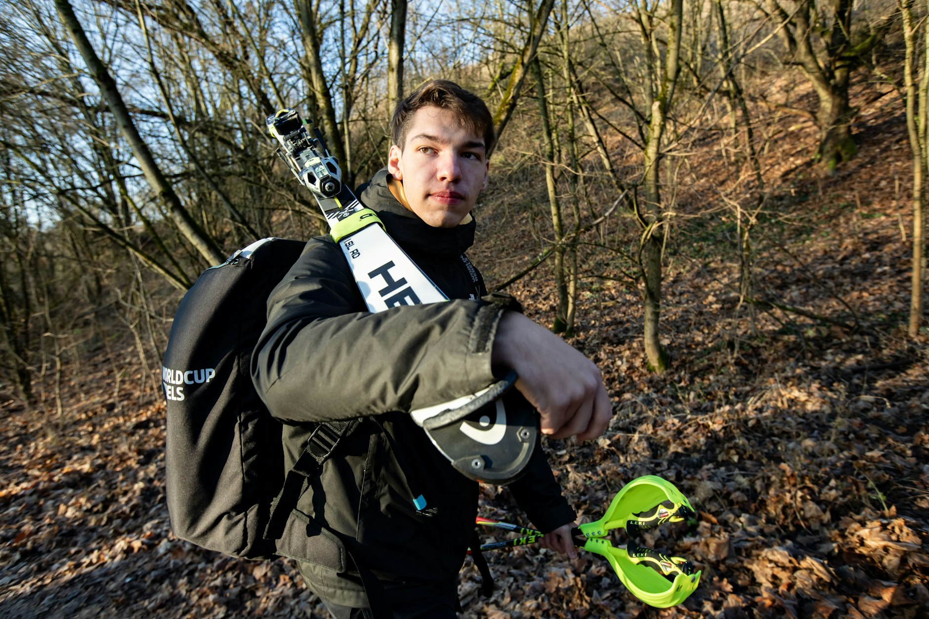 Aufstieg! Magnus Keltz ist Mitglied beim Ski Club Pallas in Berlin. 
