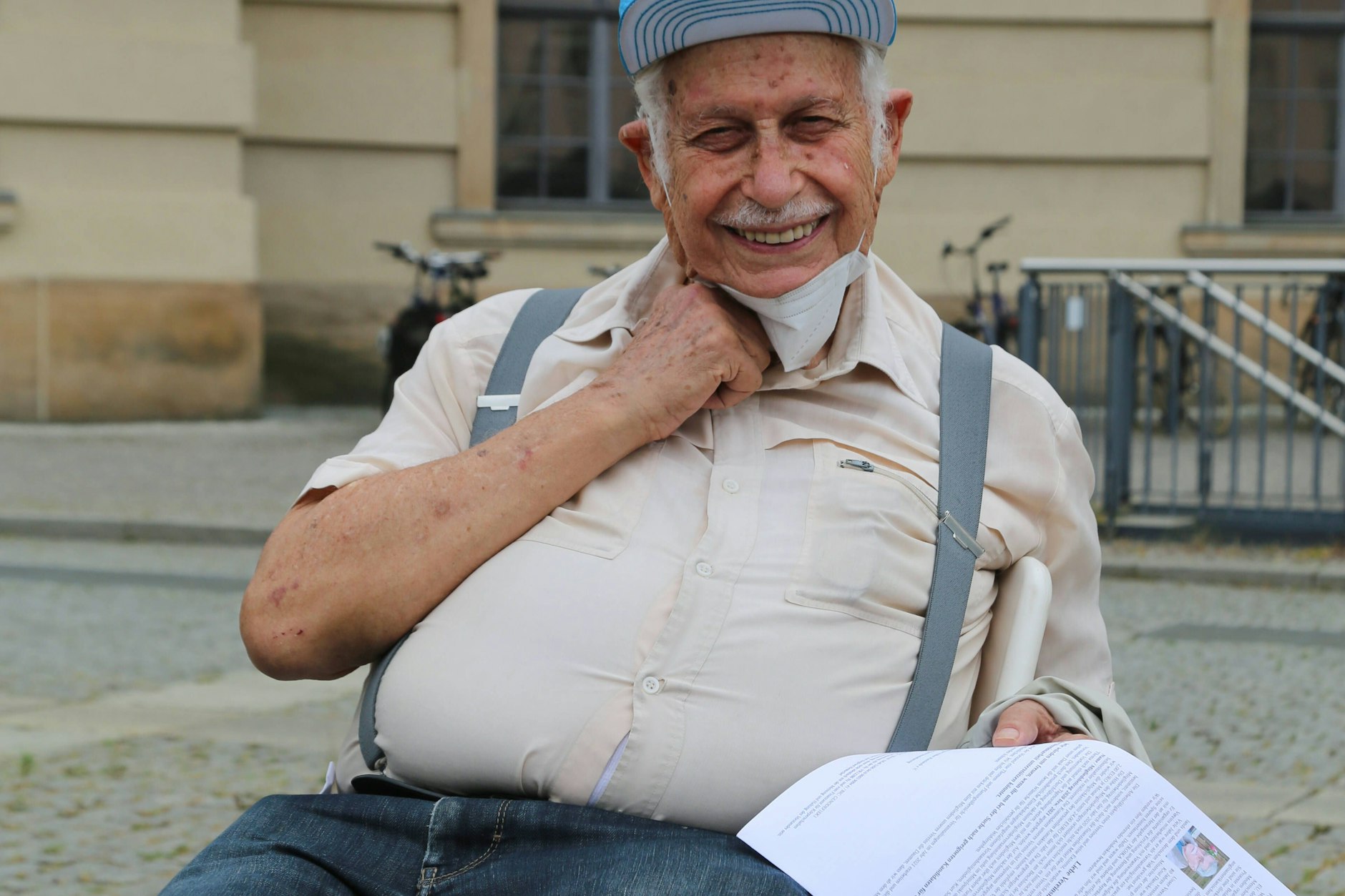 Victor Grossmann bei der VVN-BdA-Veranstaltung zum 80. Jahrestags des Überfalls auf die Sowjetunion.
