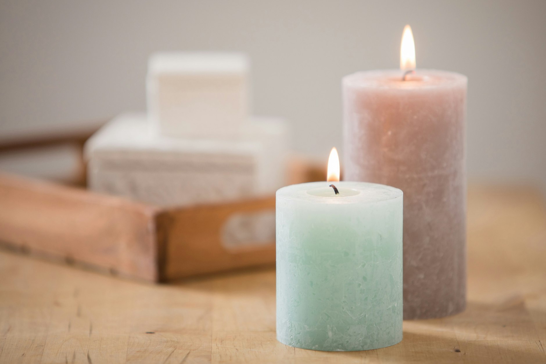Duftkerzen sorgen für viel Entspannung.