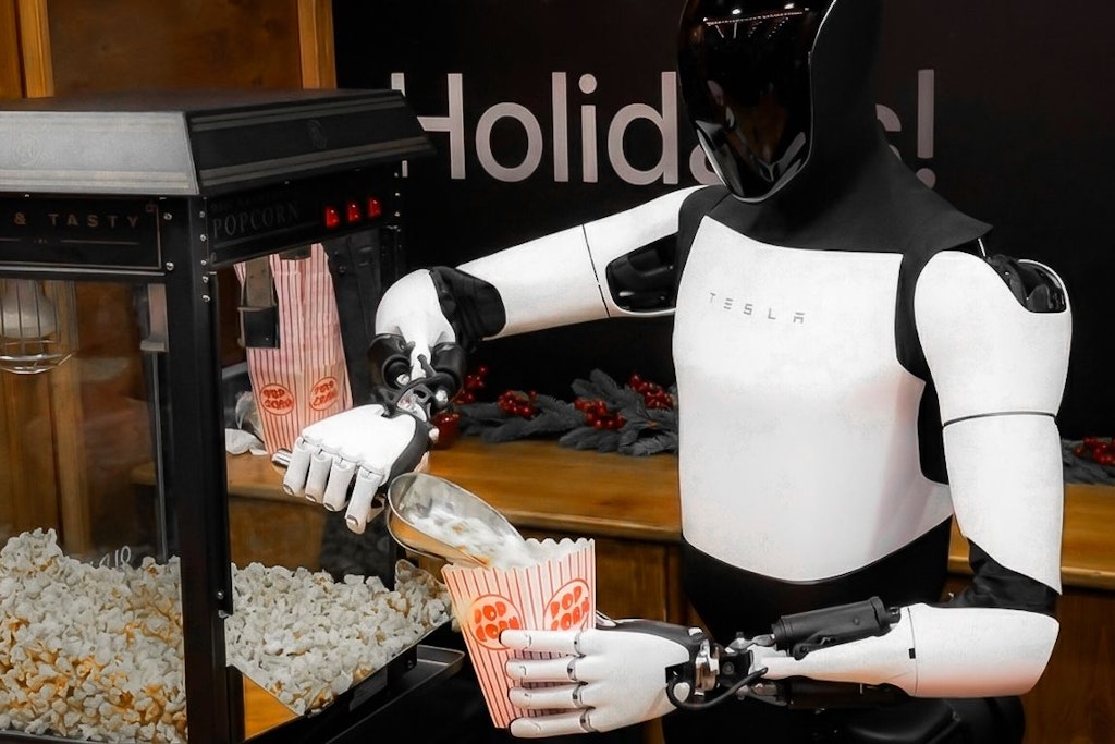 Weihnachtsmarkt 2.0: Roboter übernimmt den Popcorn-Stand
