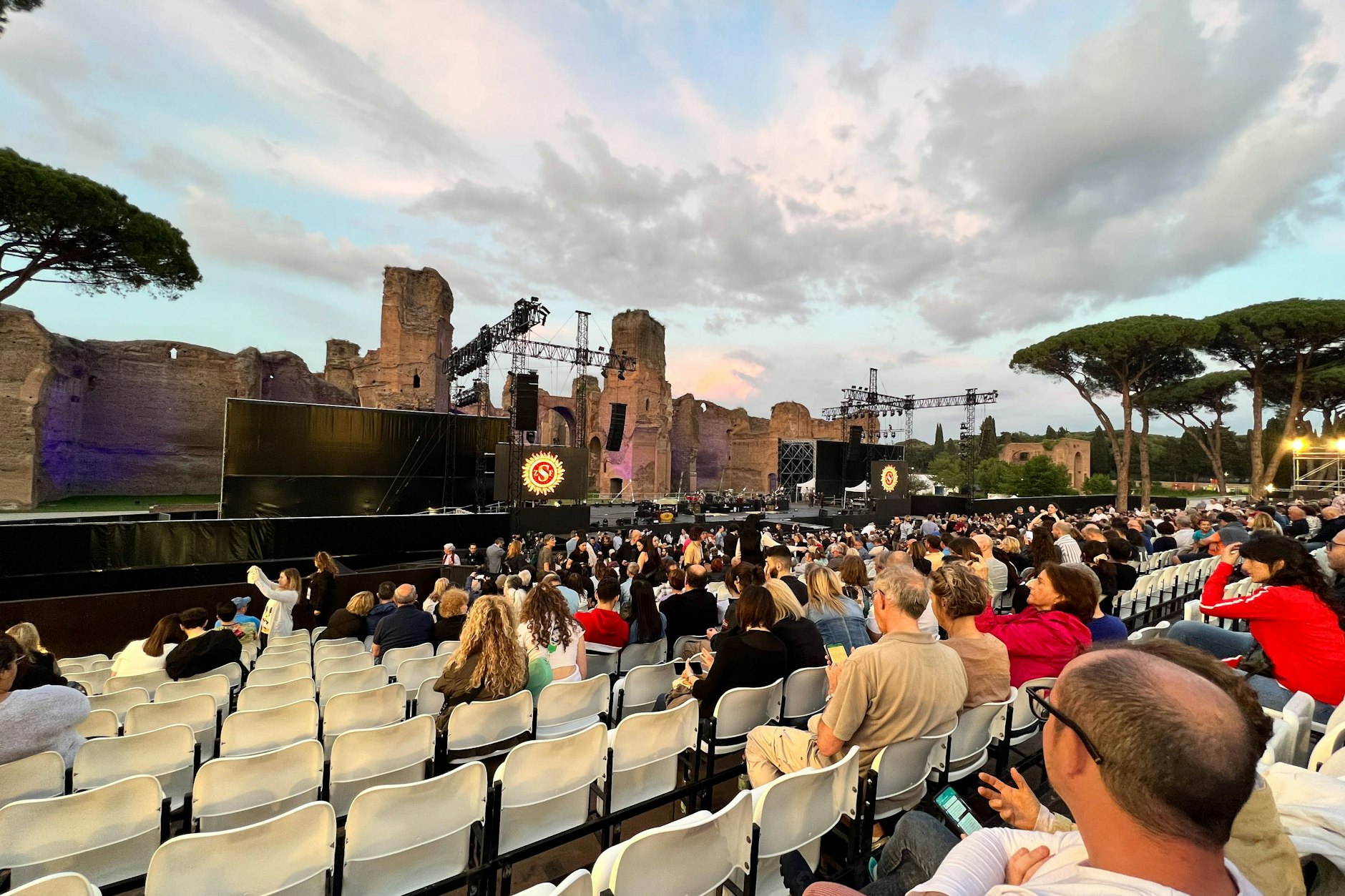Die Caracalla-Thermen in Rom