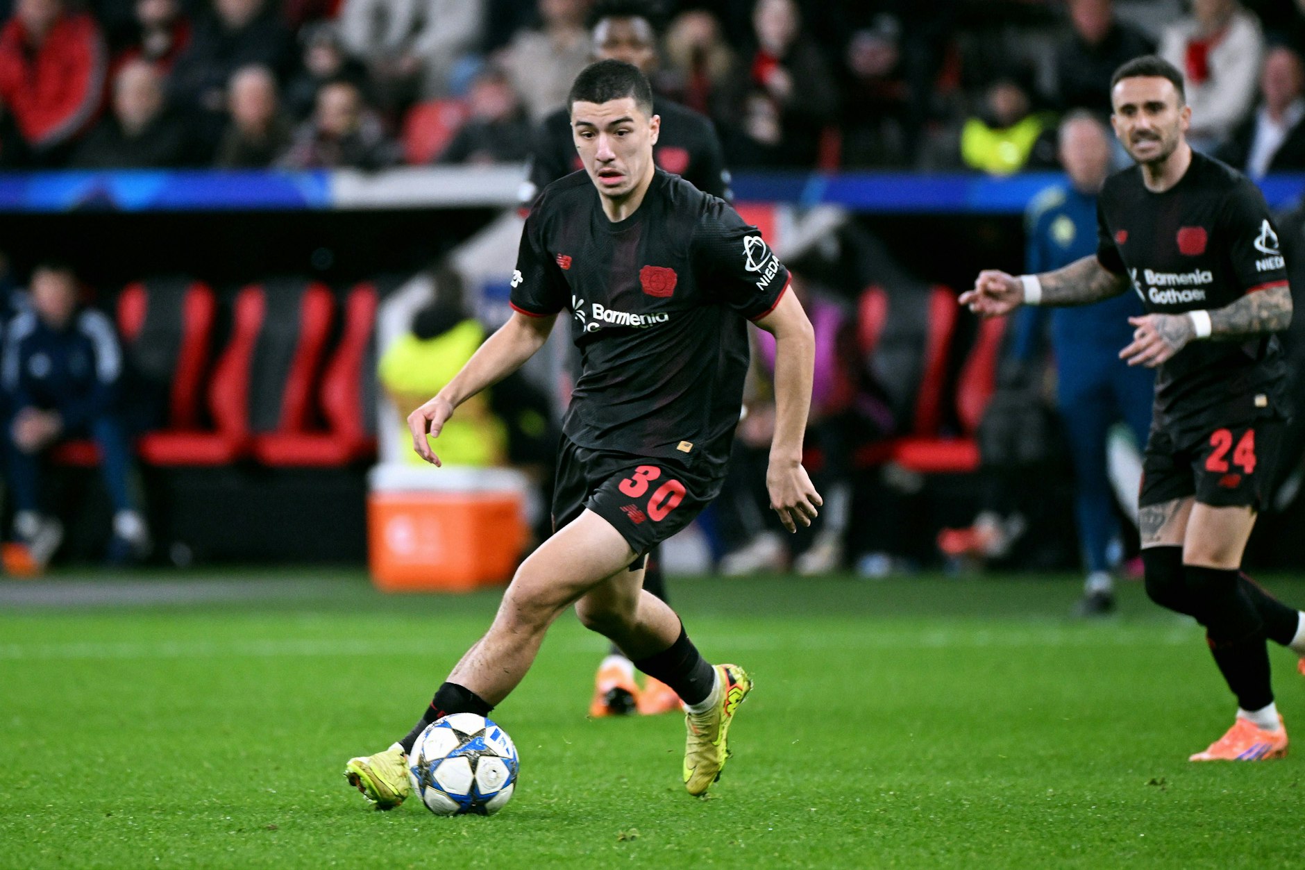 Superjuwel Ibo Maza glänzte bei Hertha BSC in der Zweiten Halbzeit und auch in der Bundesliga hat er sich bei Bayer Leverkusen durchgesetzt