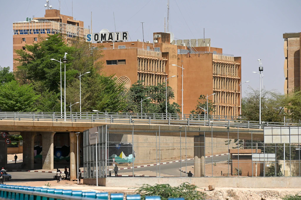 Firmenzentrale von Somair in Niamey: Das französische Unternehmen baut im Niger Uran ab.