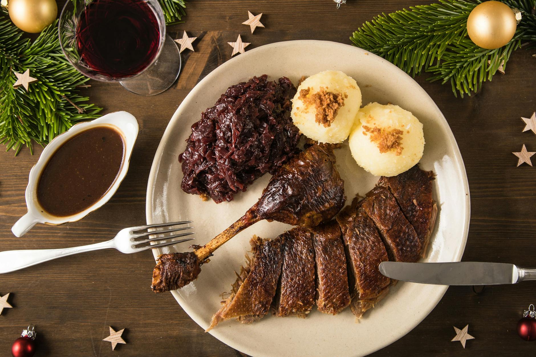 Beim Festtagsbraten – in diesem Falle Gans – hat jede Familie ihre ganz speziellen Vorstellungen.