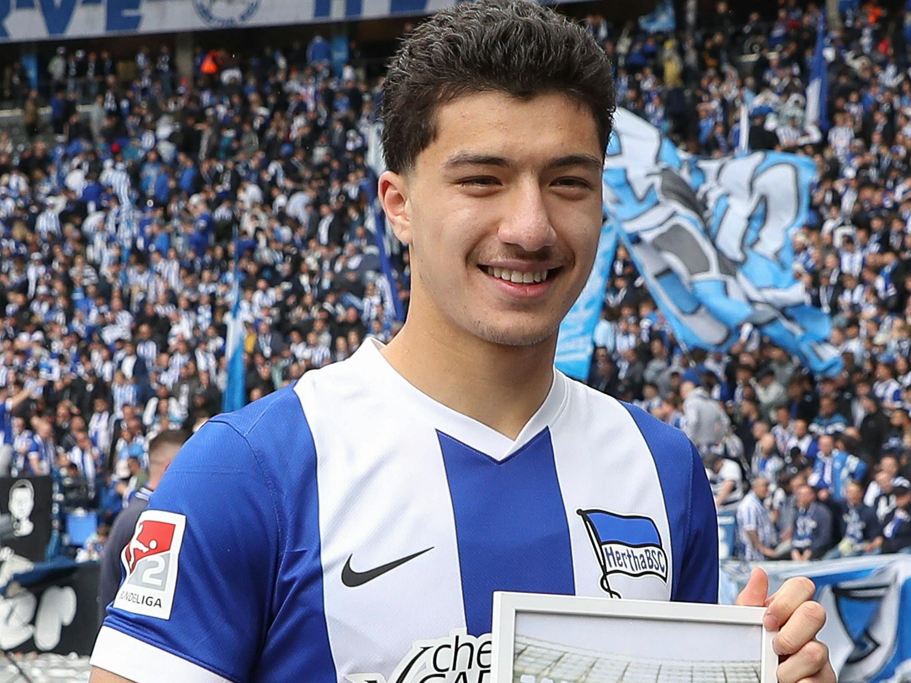 Am 18. Mai 2025 verabschiedete sich Ibo Maza von den Hertha-Fans in der Ostkurve.