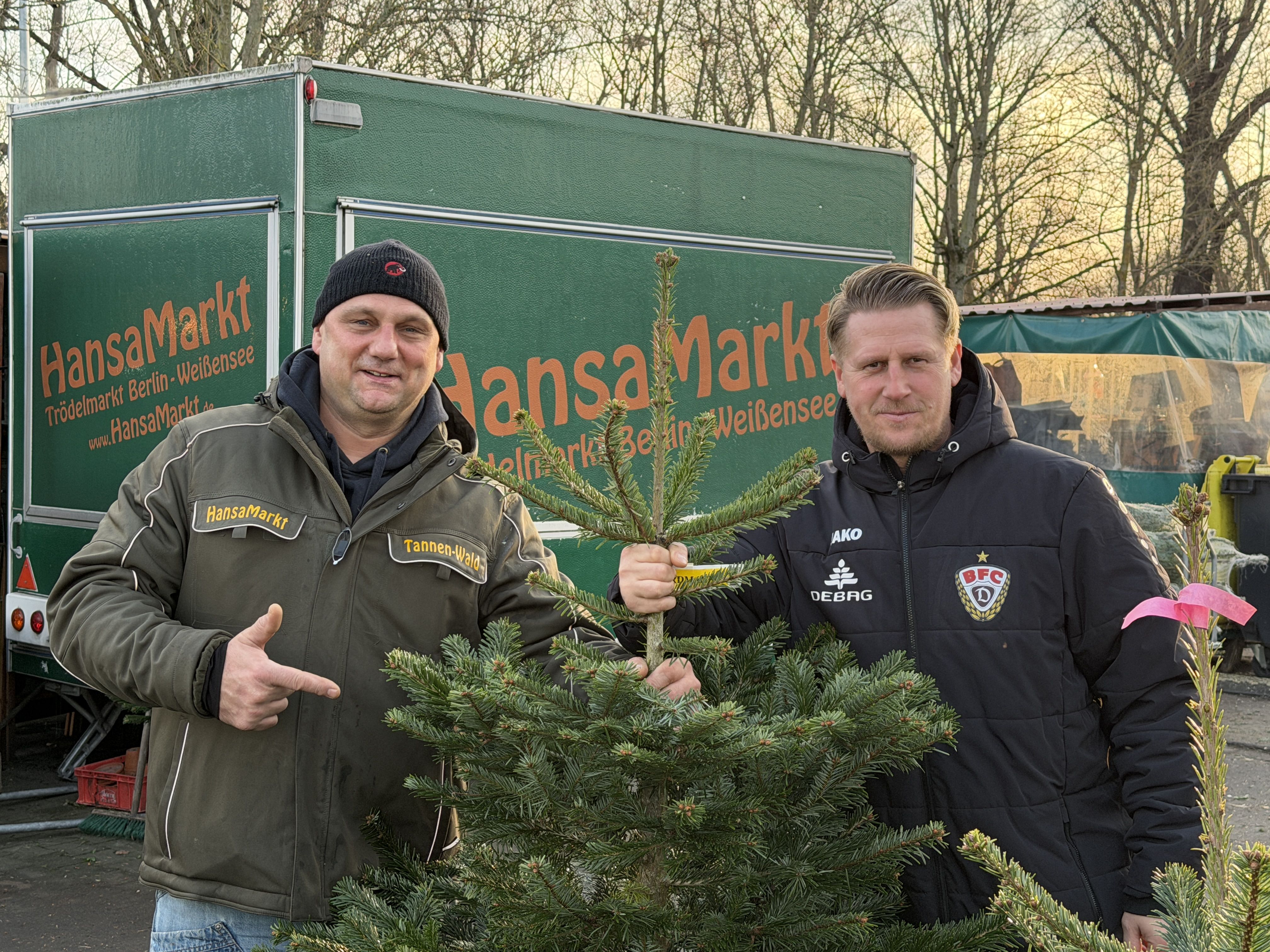 Dieses Weihnachtsfest ist für den BFC Dynamo etwas ganz Besonderes