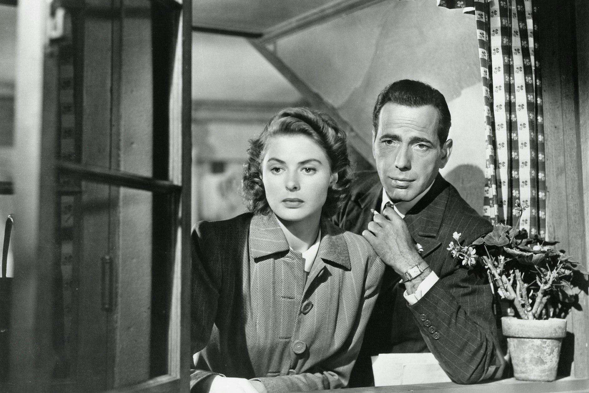 Ingrid Bergman und Humphrey Bogart in „Casablanca“ 1942.