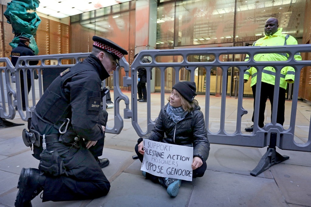 Greta Thunberg in London festgenommen