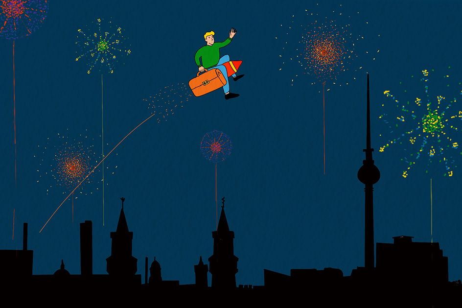 Silvester in Berlin: Wer kann, verlässt die Stadt